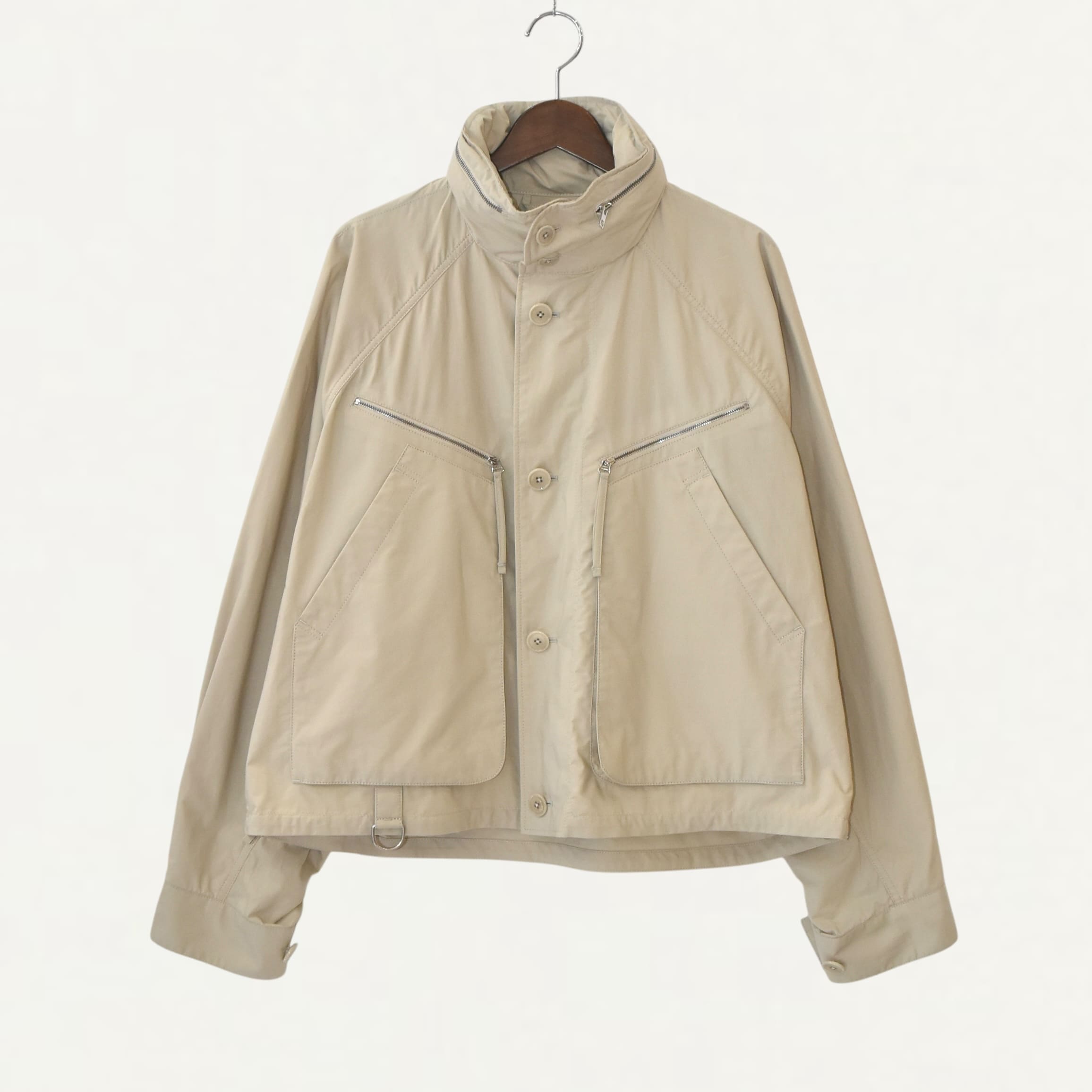 LEMAIRE PARACHUTE BLOUSON STONE BEIGE[OW1115 LF1371BG205]