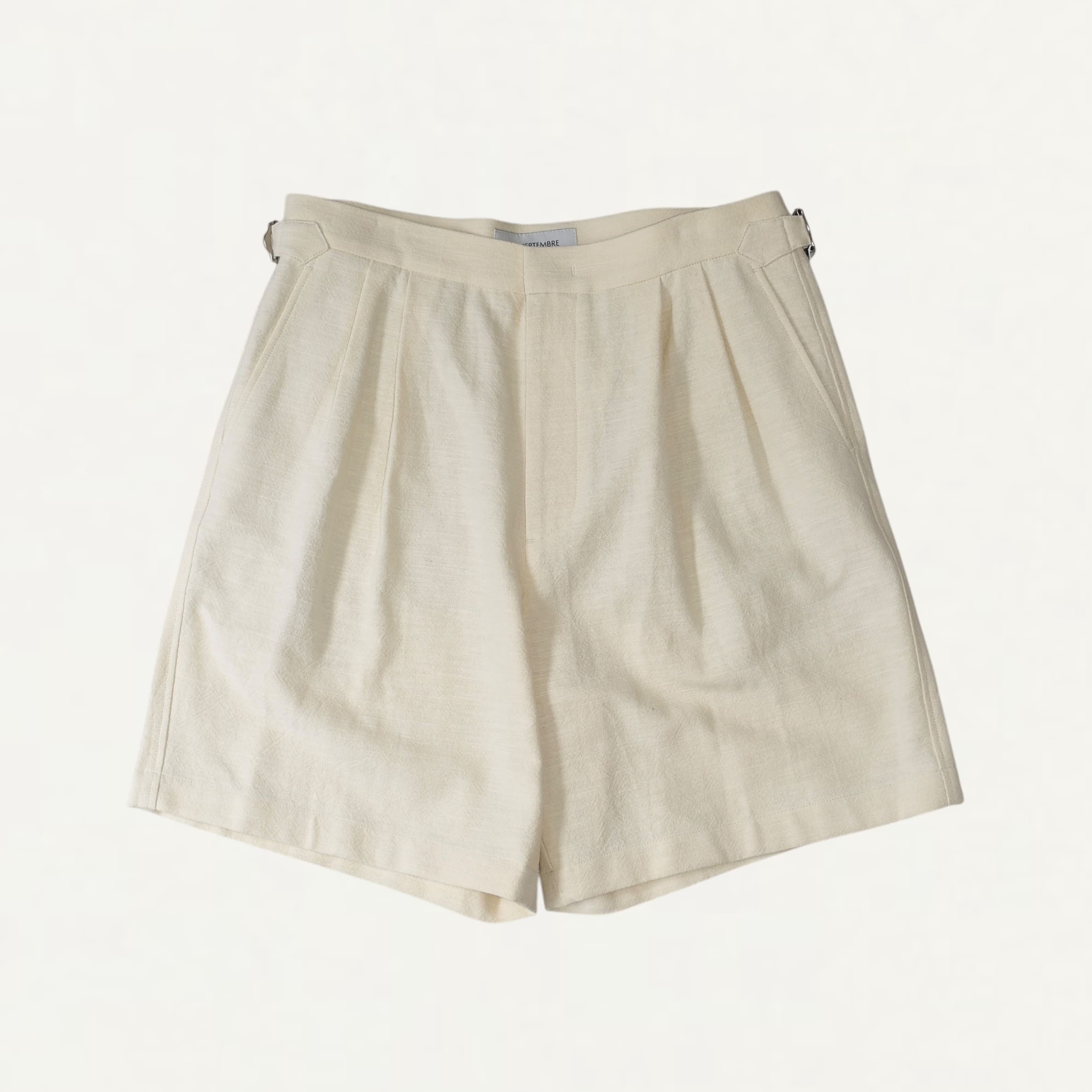 LE17SEPTEMBRE HOMME LNIEN SHORTS IVOLY[LH2511PT006EIV]