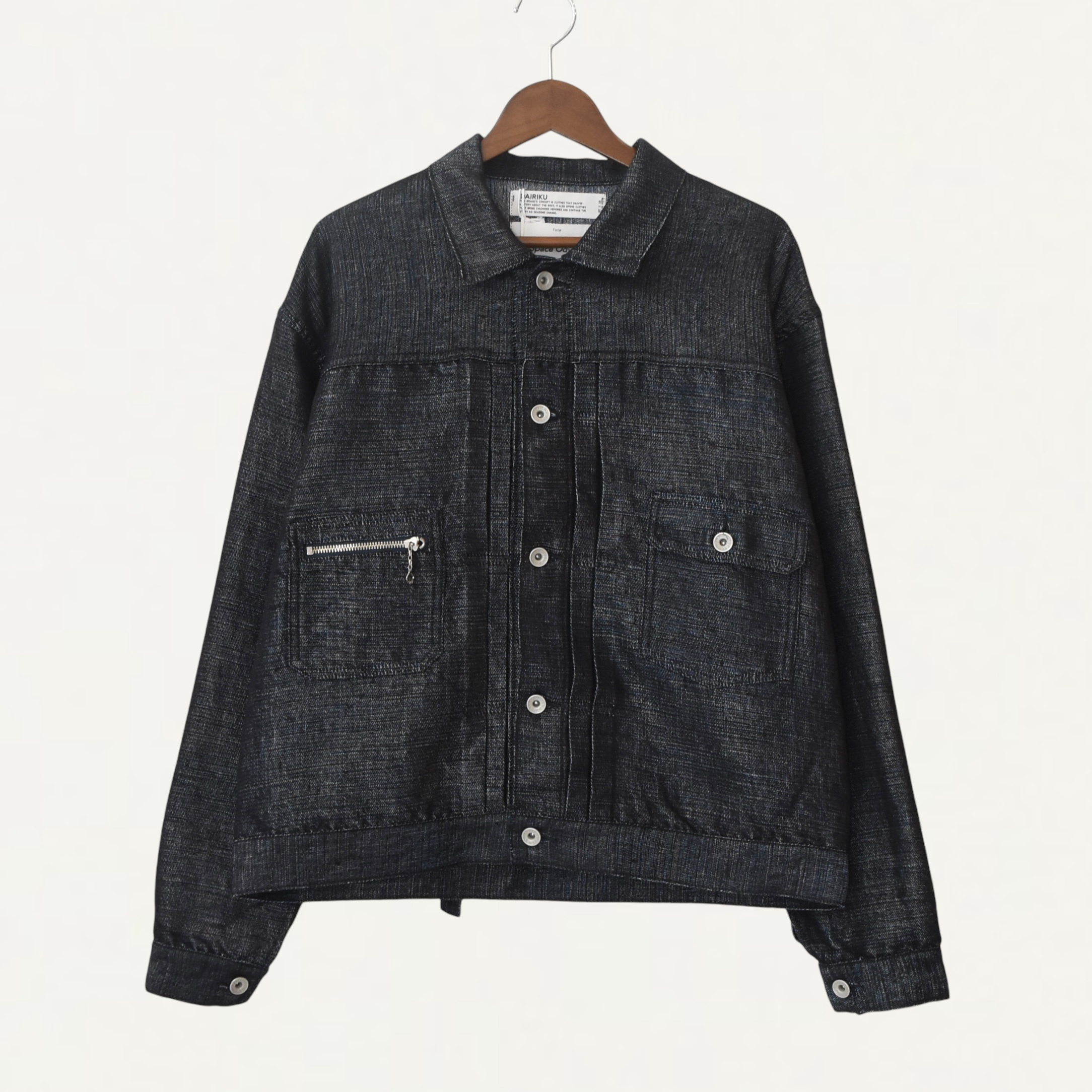 DAIRIKU Linen 2PKT Denim Jacket Indigo[25SS L-DNM1]