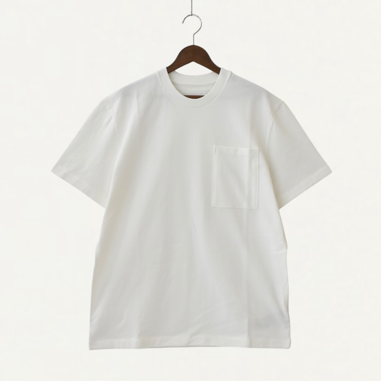 JIL SANDER Cotton Crew-Neck T-Shirt optic white[J22GC0197]