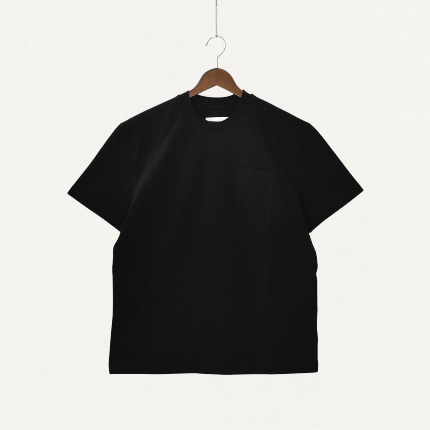 JIL SANDER Cotton Crew-Neck T-Shirt optic black[J22GC0197]