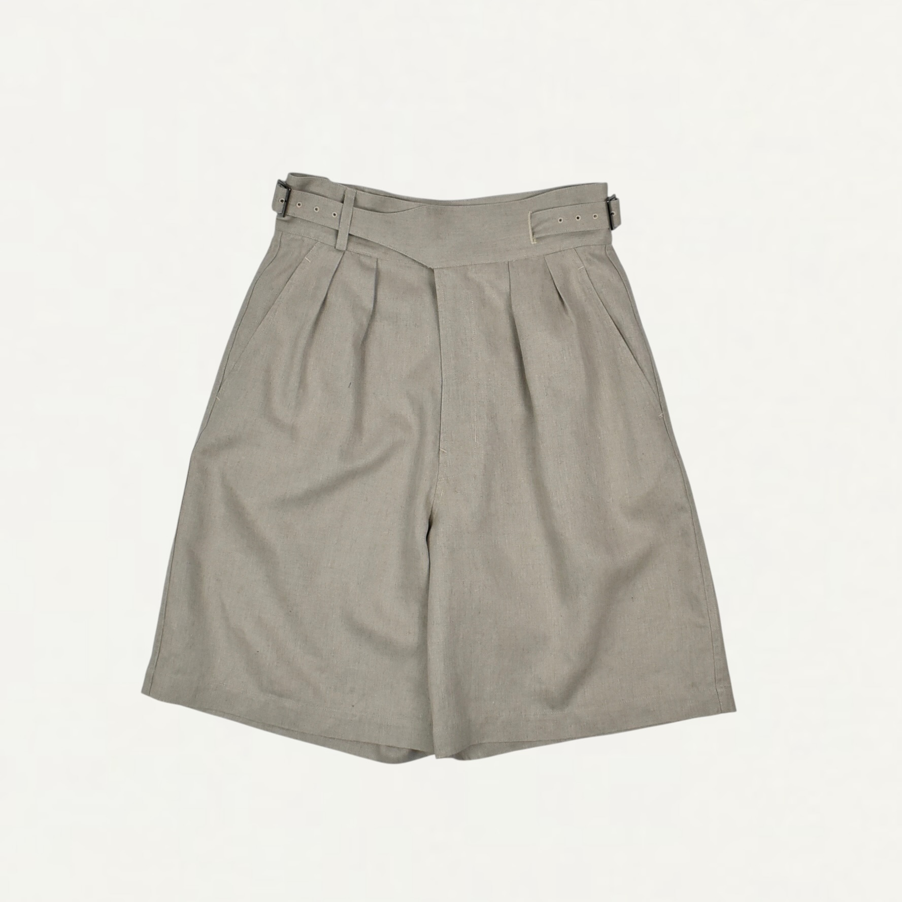 Nomàt Gurkha Short PT/Herringbone Ecru[N-P-04]