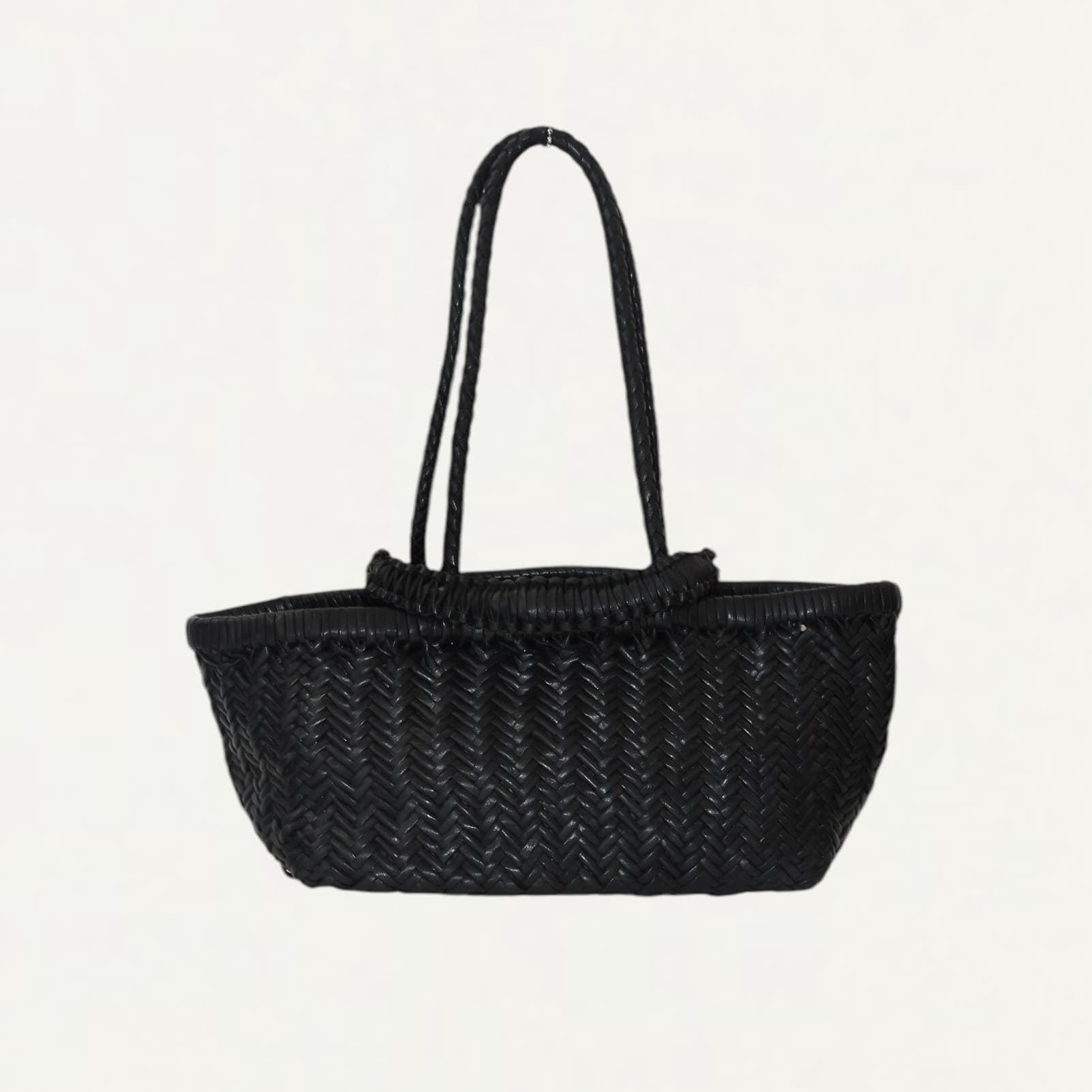 SAGAN Vienna TOTE BOAT WOVEN BLACK[M_01BW]