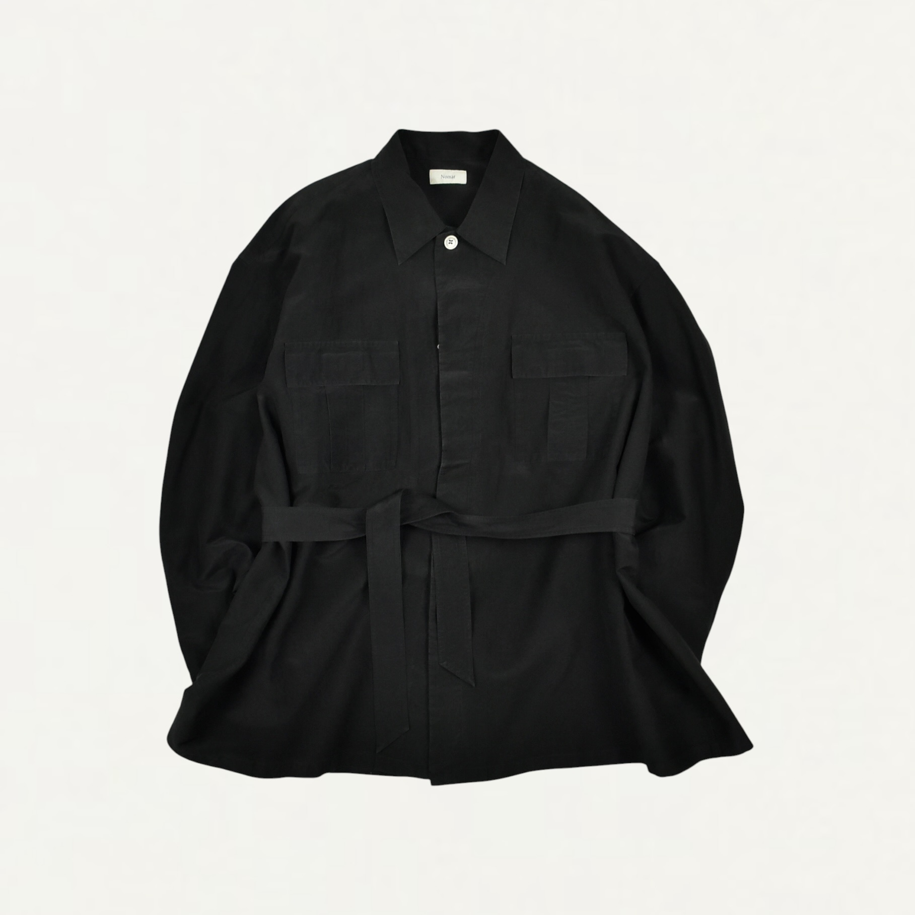 Nomàt Safari JKT/Silk Cotton Black[N-J-04]