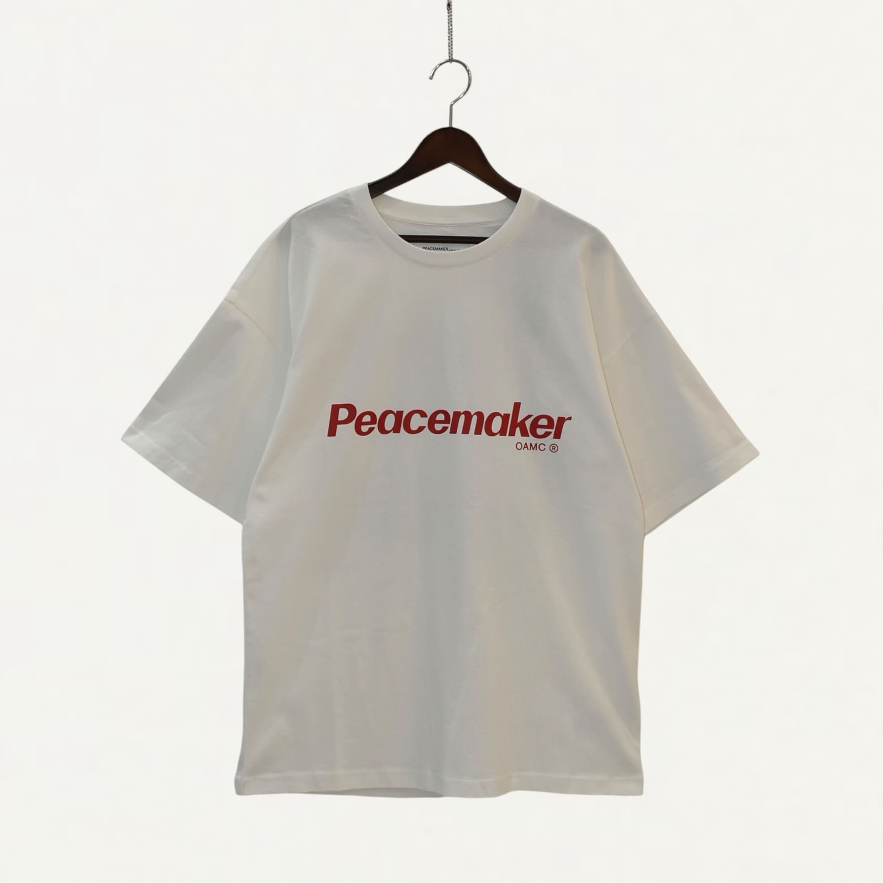 OAMC Peacemaker Flower S/S Tshirt Snow White[PCM1OT02GJE00]