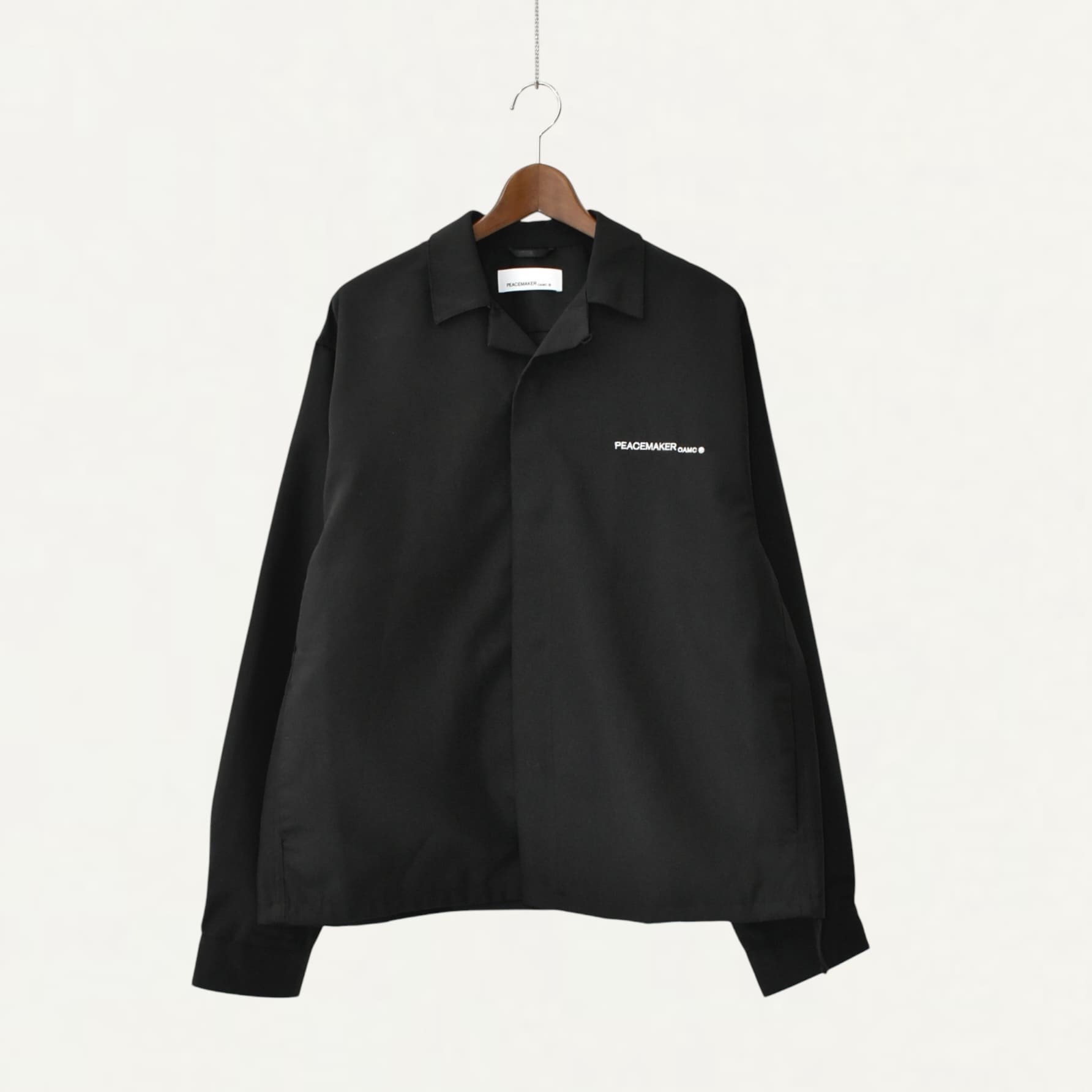 OAMC Peacemaker System Shirt Black[PCM1OS03BPL00]