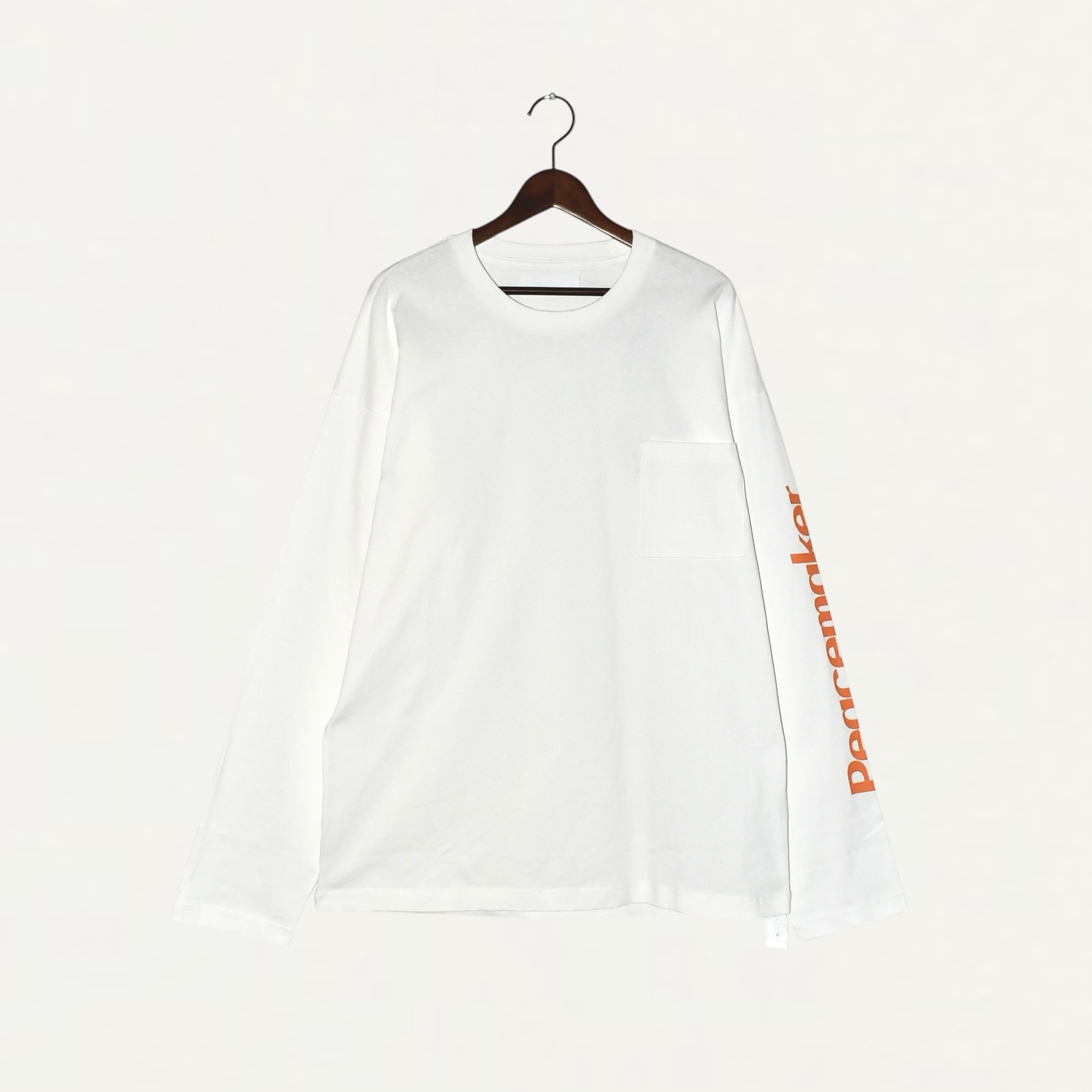 OAMC Peacemaker L/S Pocket Tee Snow White[PCM1OT04MJE00]
