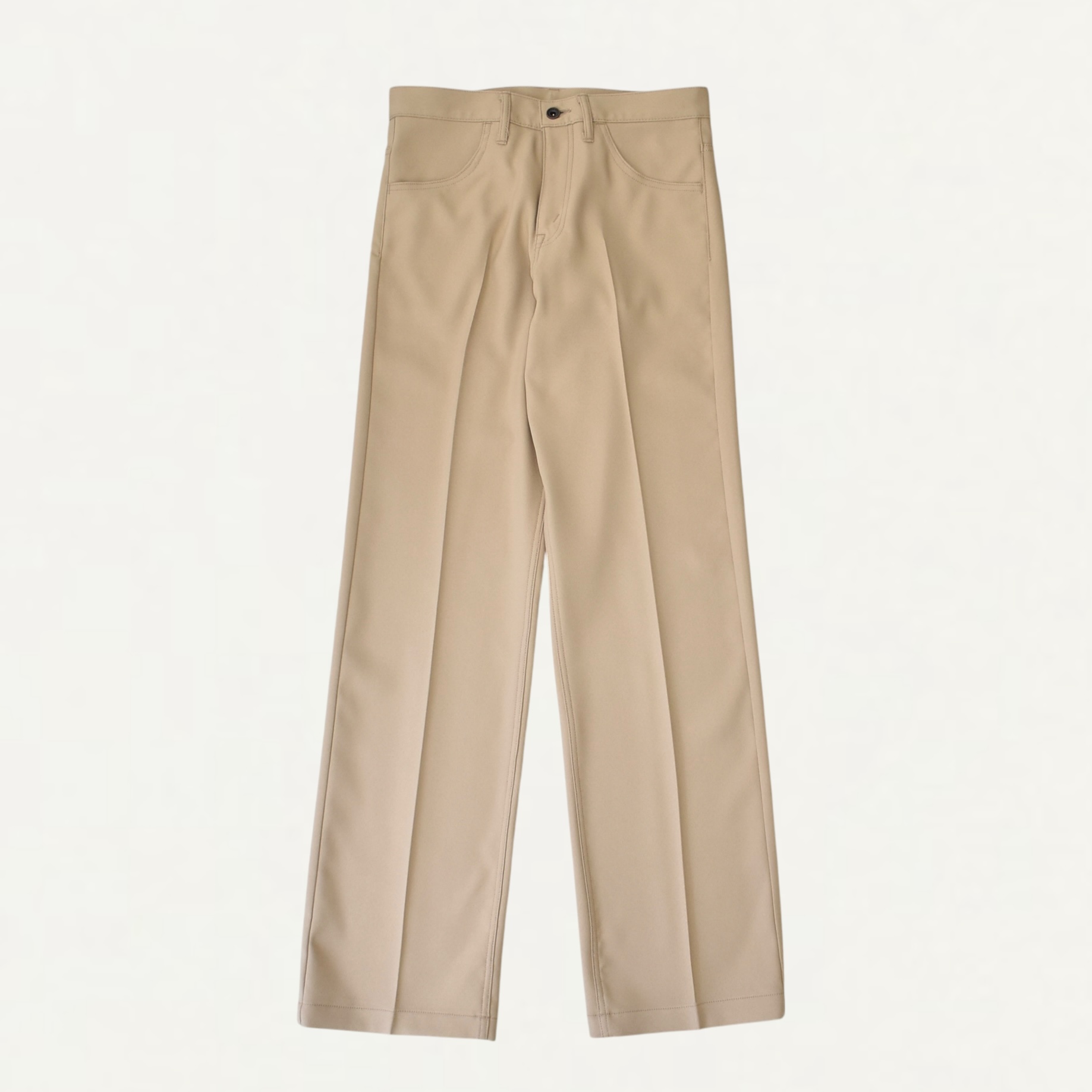 DAIRIKU "Straight" Pressed Pants Beige[25RG P-3]