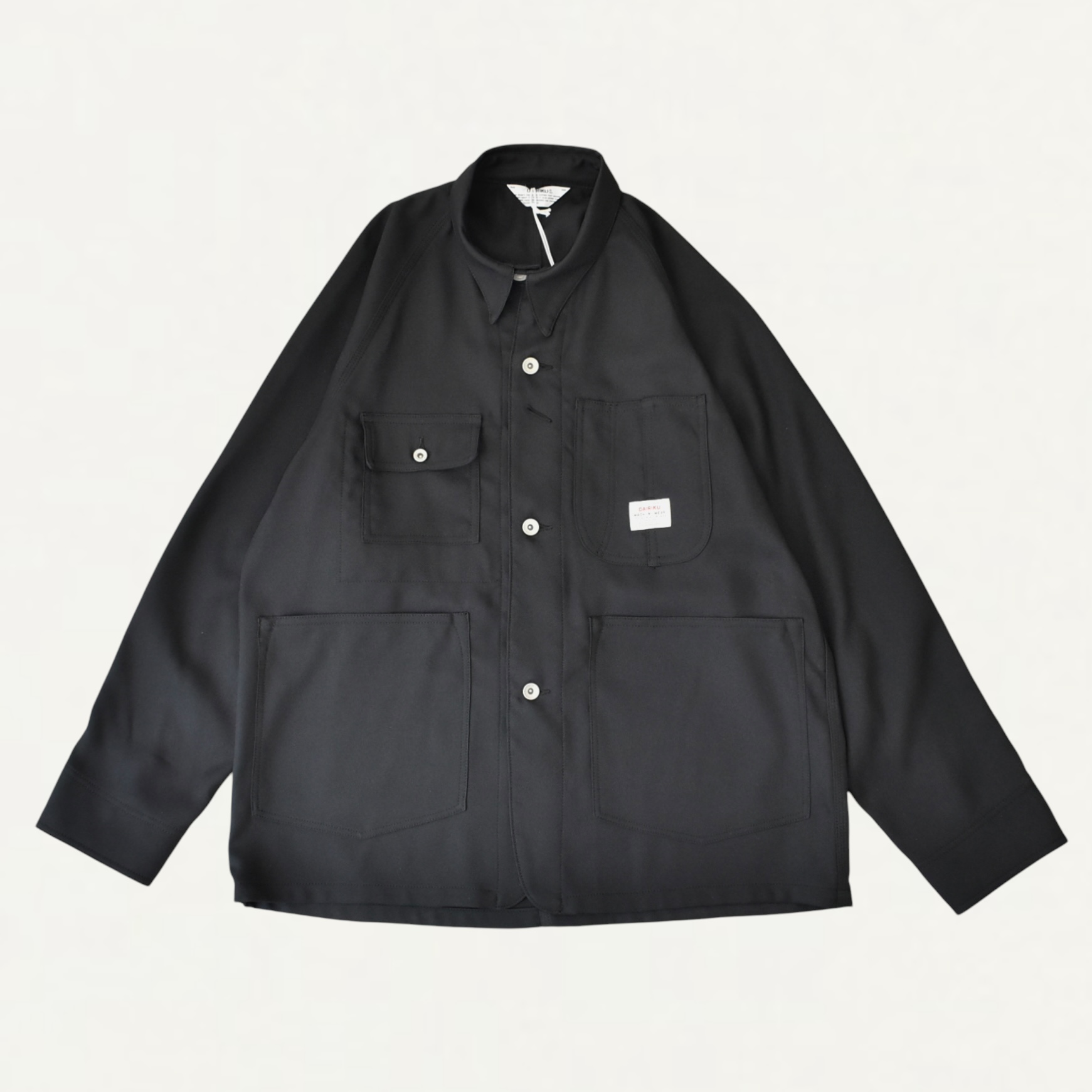 DAIRIKU Polyester Cover All Black[25RG P-2]
