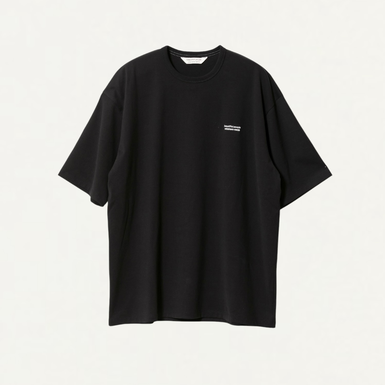 beautiful people 60/3 jersey outline logo T black[153100320001]