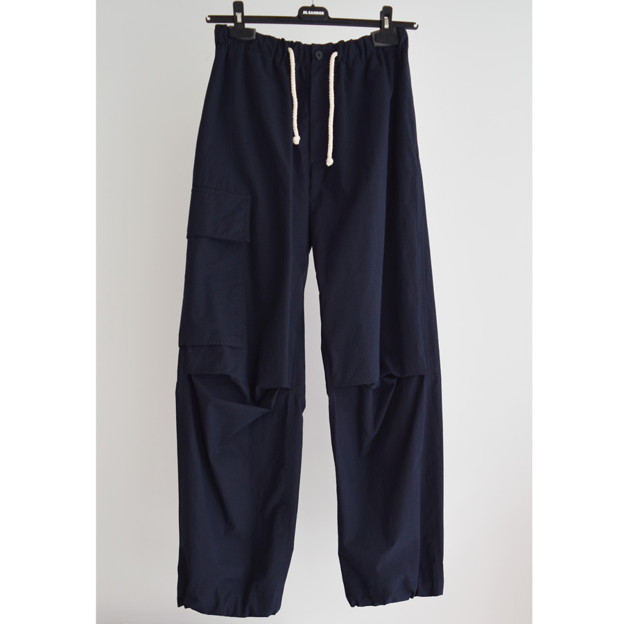 JIL SANDER+ NAVY PANTALONE[J47KA0133]