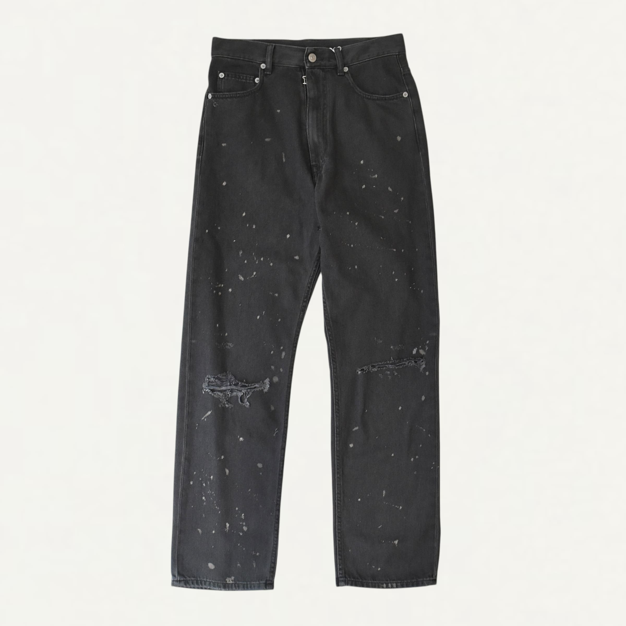 MM6 MAISON MARGIELA 5 Pockets Straight Denim Black[SH2LA0016]