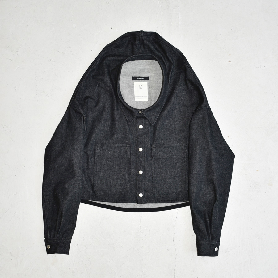 L'S GAZE SHORT MOLE SHIRT[G00105052B-BK]