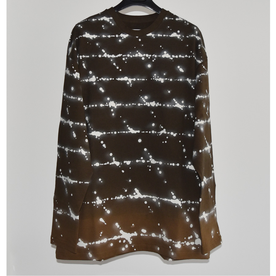 JIL SANDER オールオーバープリントロングスリーブTシャツ[J21GC0118-241]