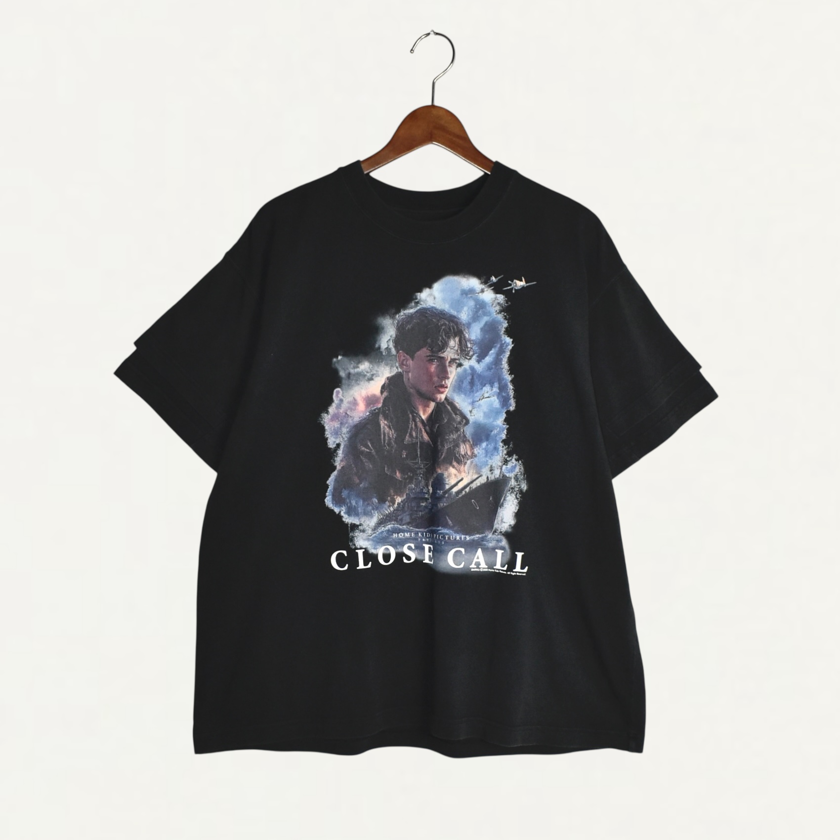 DAIRIKU Movie"CLOSE CALL" Swtching Tee Black[25AW C10]