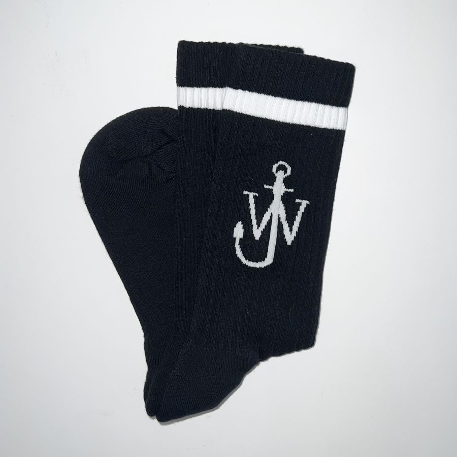 JW ANDERSON ANCHOR STRIPE SOCKS[592-10089035-999]