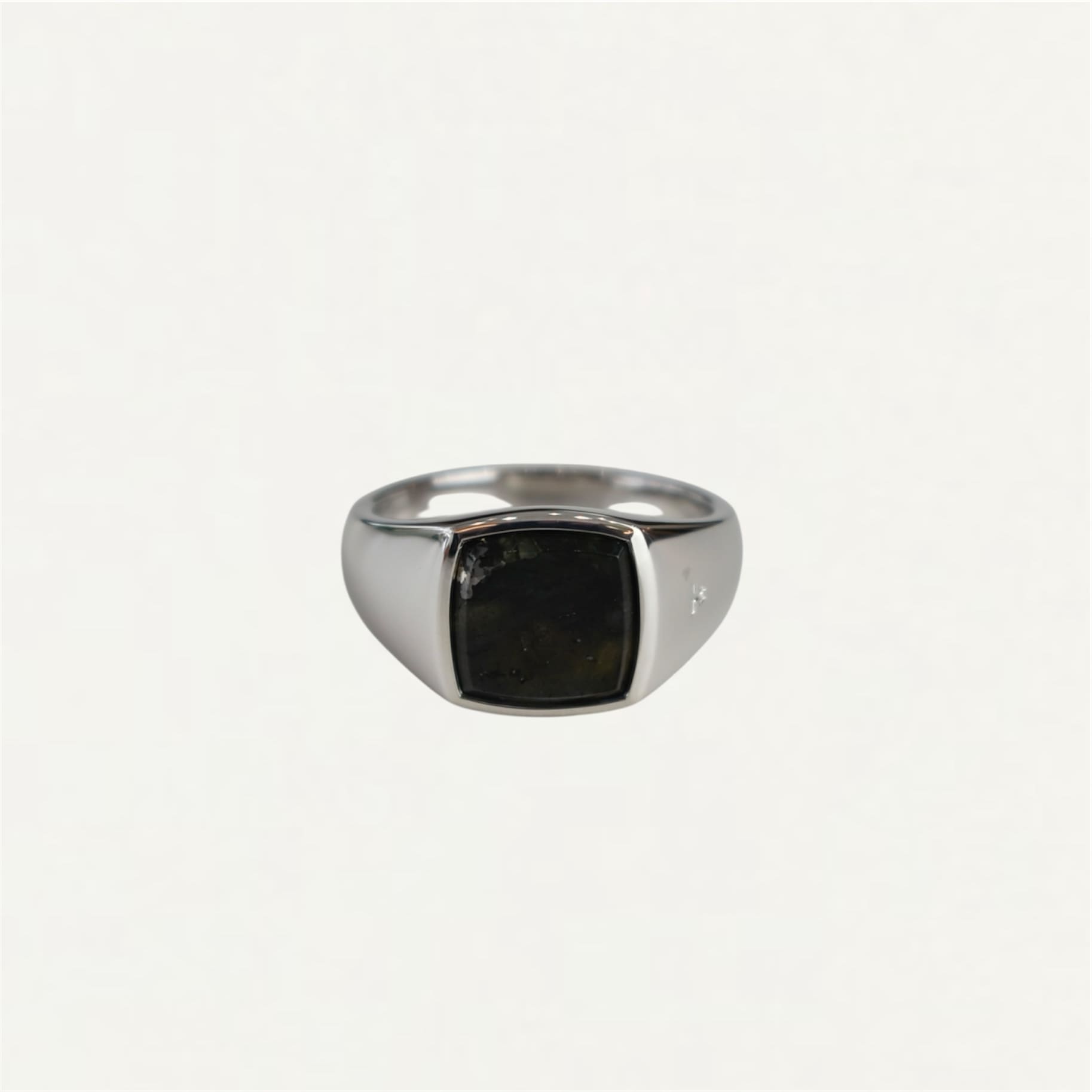 TOMWOOD Kay Ring Black Larvikite[101486]