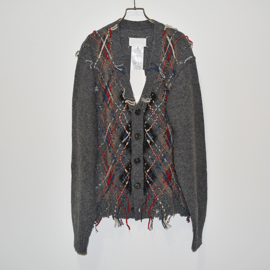 Maison Margiela カットアウトニットカーディガン[S67HP0007-002F]