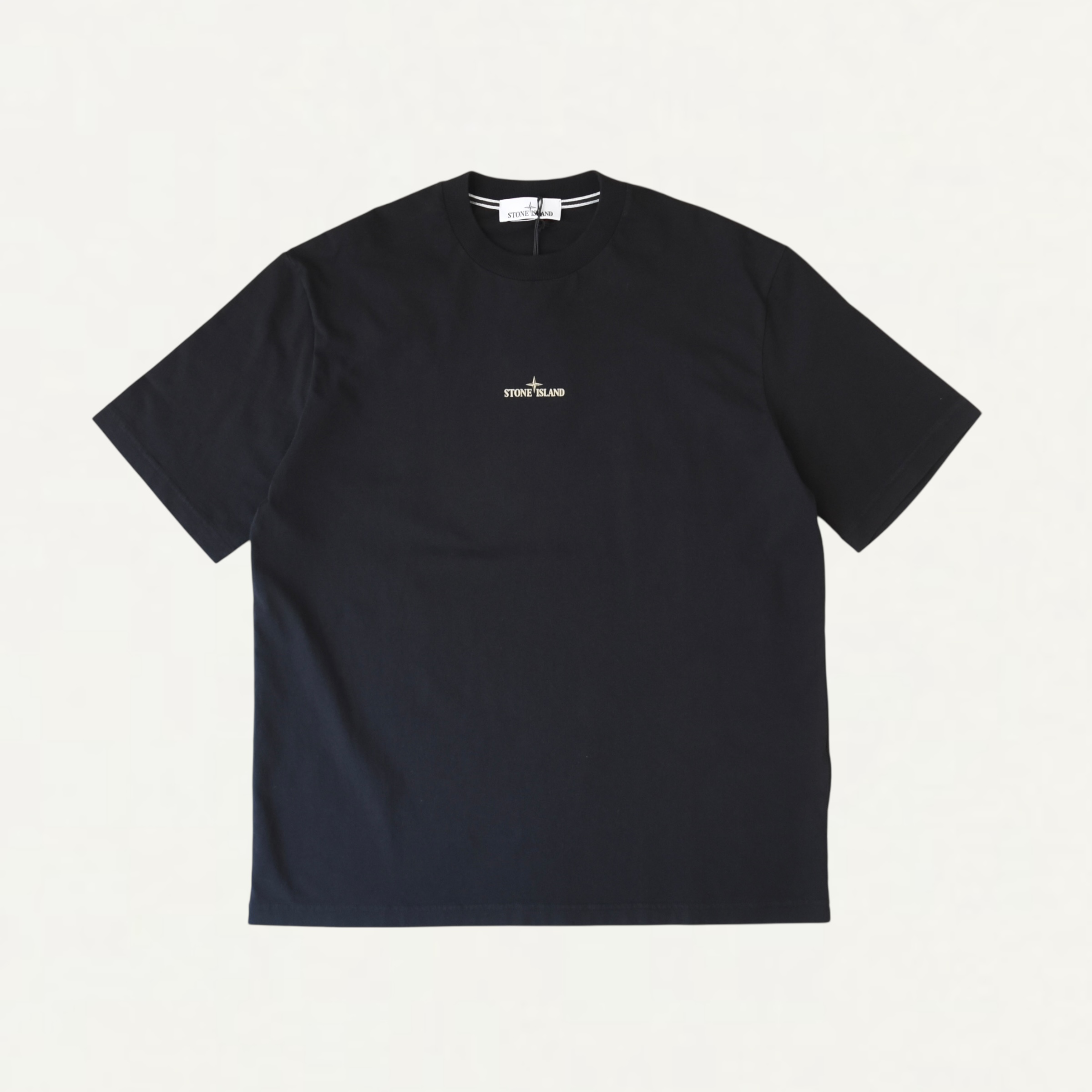 STONE ISLAND 2100037 COMBED ORGANIC COTTON JERSEY Regular-fit short-sleeve T-shirt with 'Bleeding Numbers' print[K2S152100037]