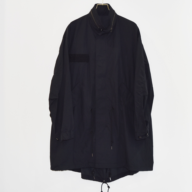 FUMITO GANRYU M-51 Rain coat[Fu10-Co-02-BK]