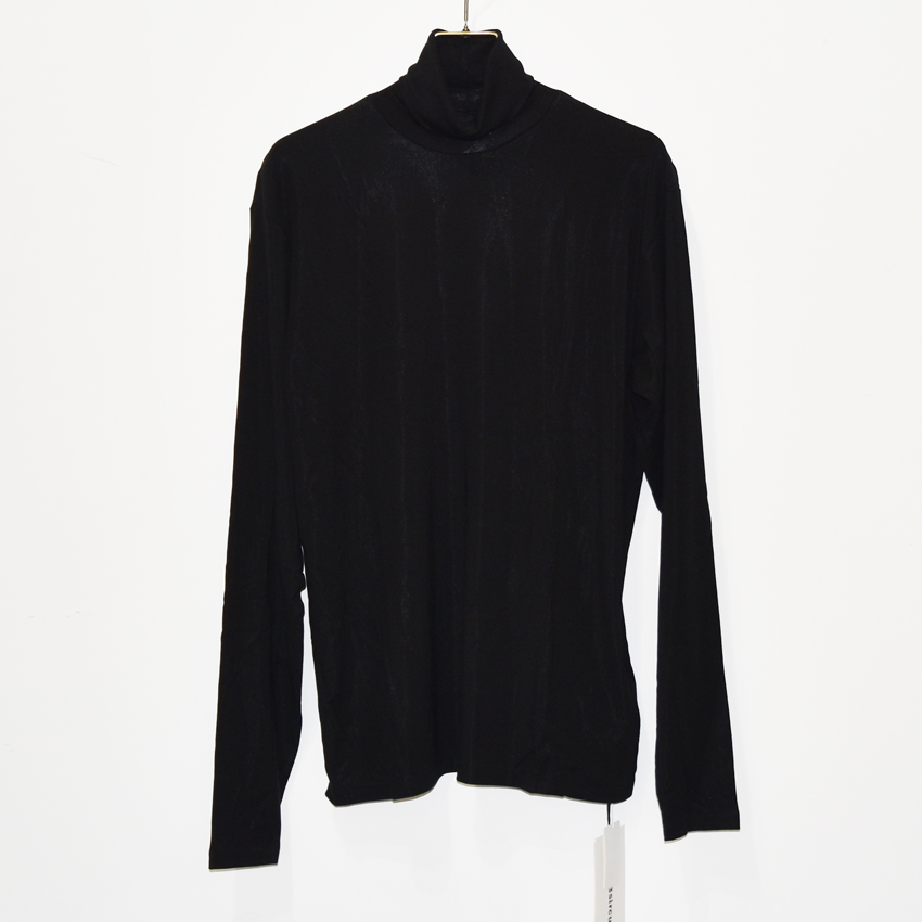 08sircus Stretch jersey super high neck-BK