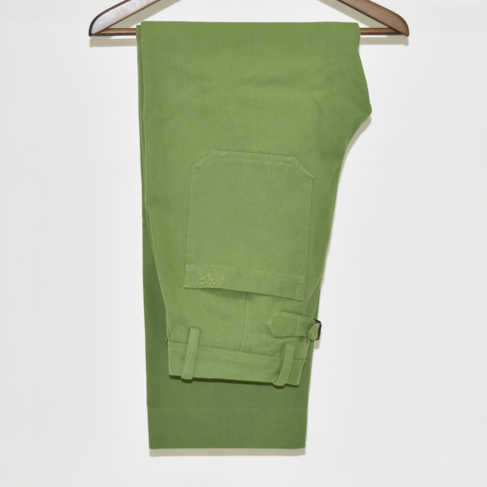 BODE TWILL STANDARD TROUSER GREEN[MRBT000045]
