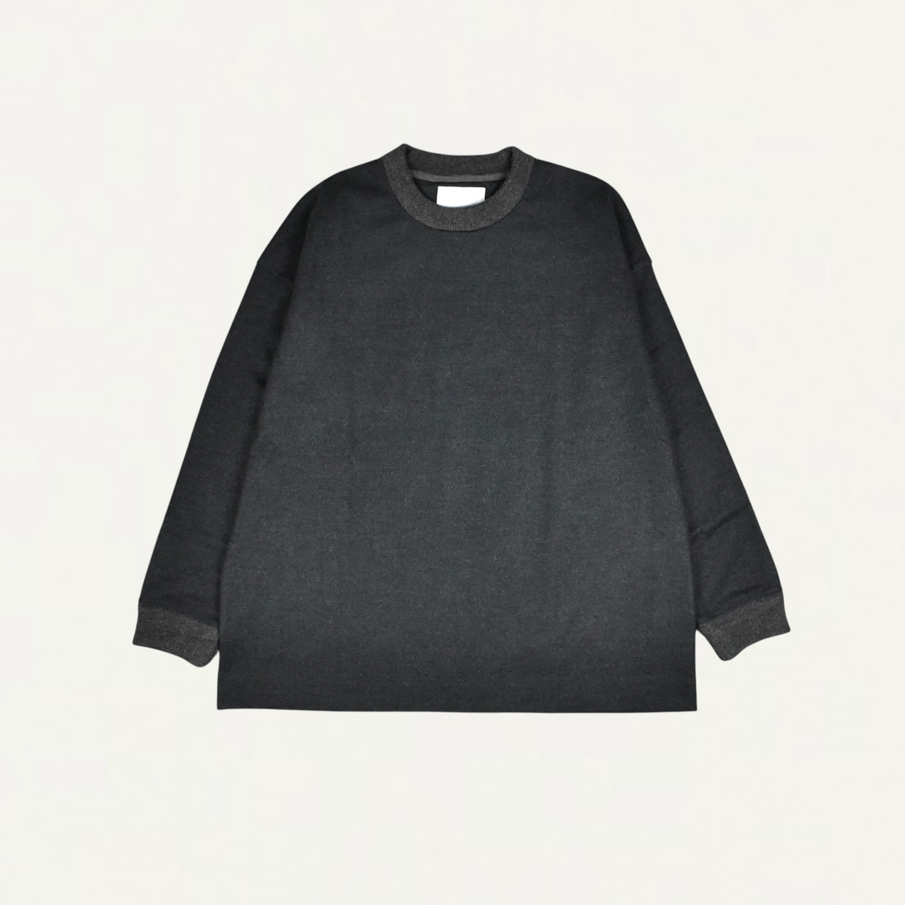 White Mountaineering WOOL PULLOVER CHARCOAL[RW2673501]