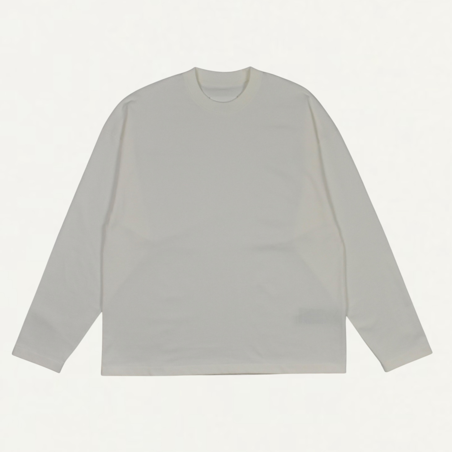JIL SANDER JIL SANDER Crew nack L/S T-shirt porcelain[J22GC0200]