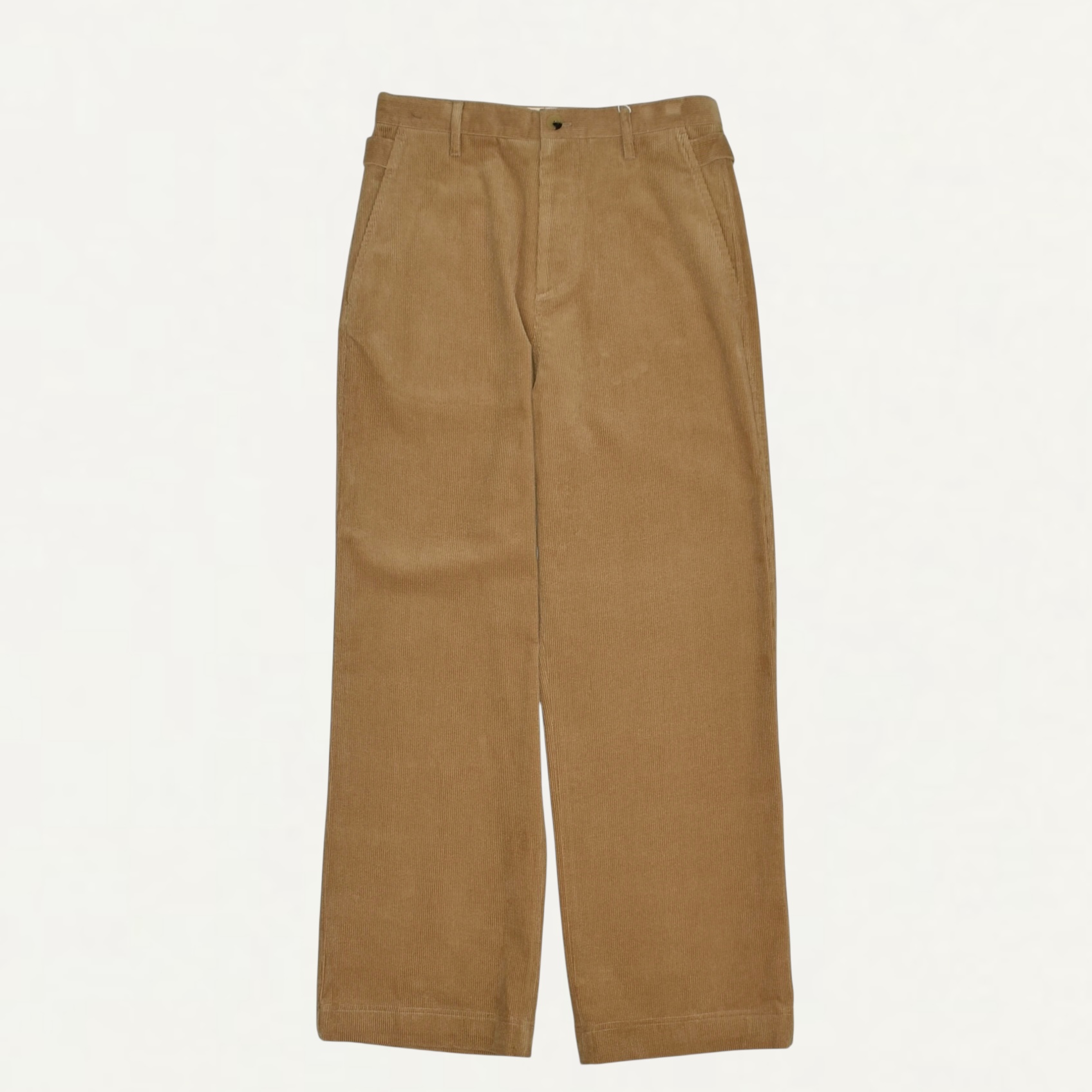 LE17SEPTEMBRE SIDE BUTTON CORDUROY PANTS CAMEL[LH2579PT002ECA]