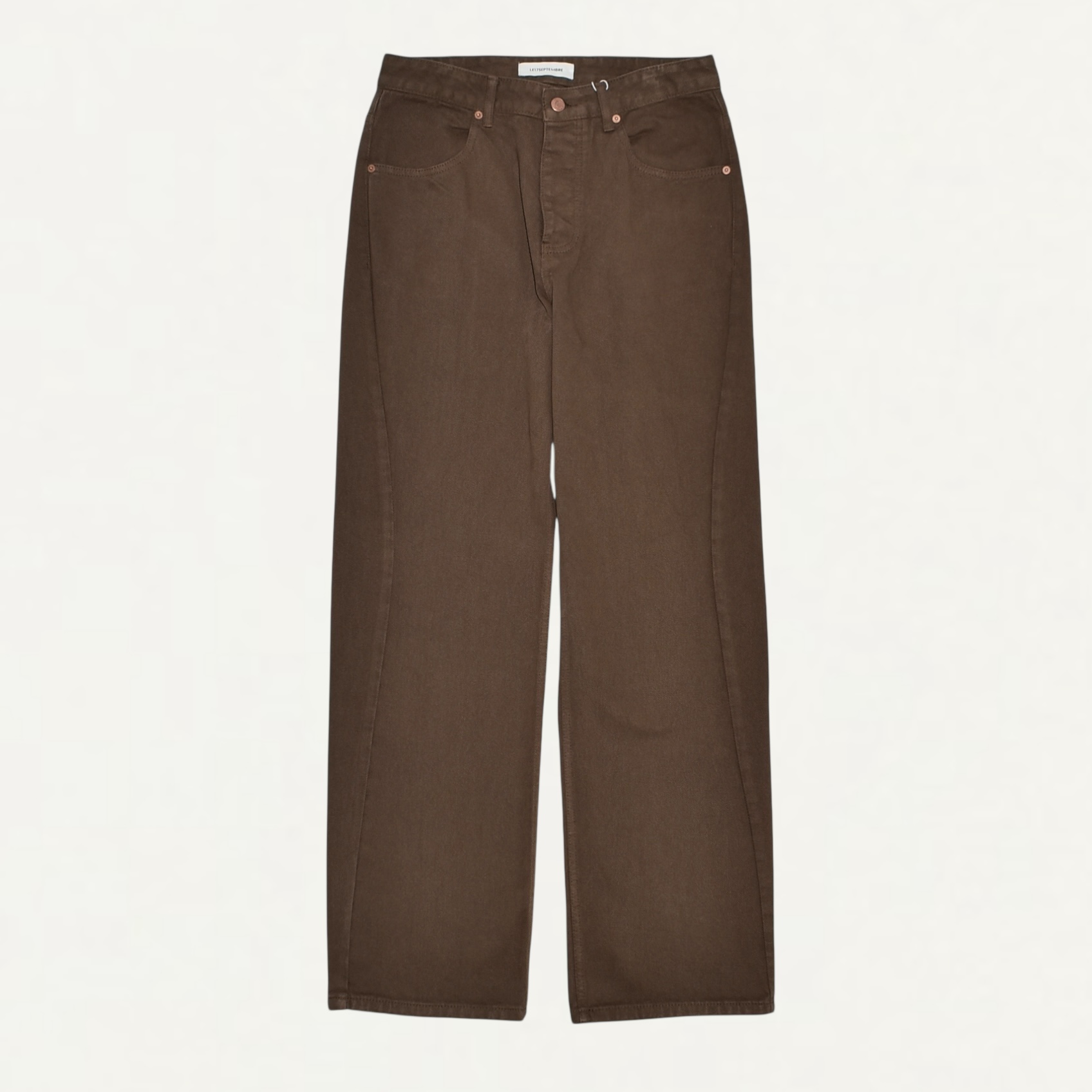 LE17SEPTEMBRE ENGINEERED JEAN BROWN[LH2579DN002EBR]