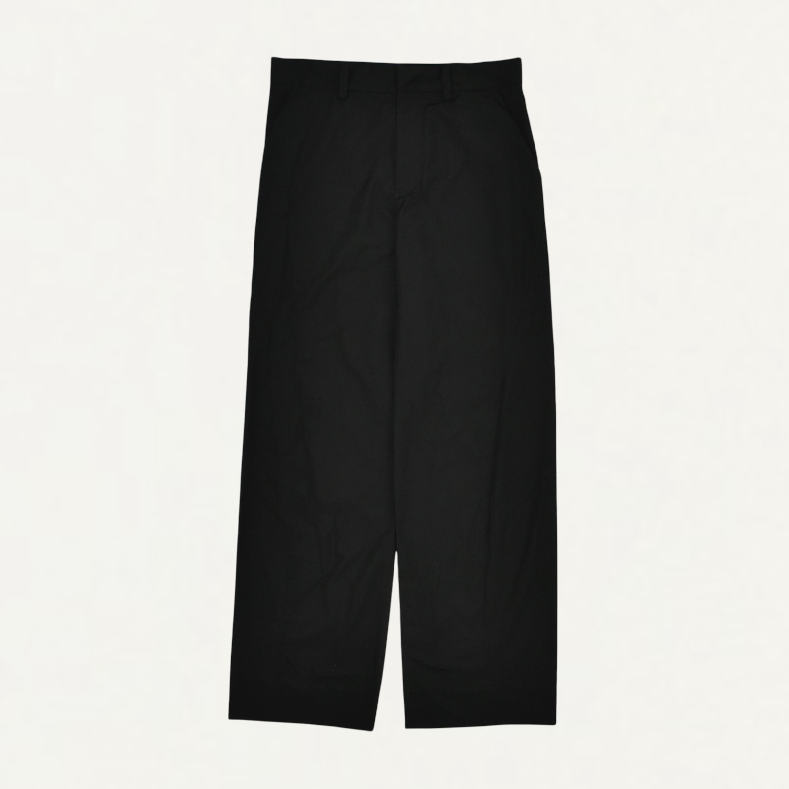 NTN 3D STRAIGHT SLACKS BLACK[N005-002104]