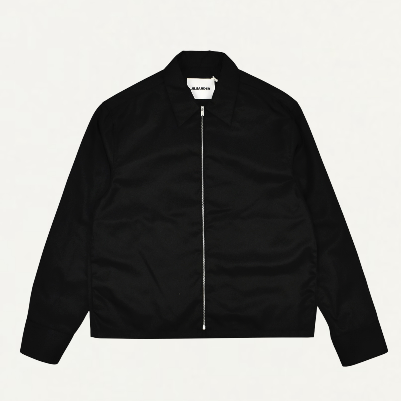 JIL SANDER Zip up Nylon Shirts Black[J61DL0064]