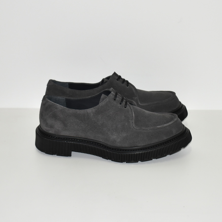 ADIEU PARIS TYPE124 SUEDE CHARCOAL