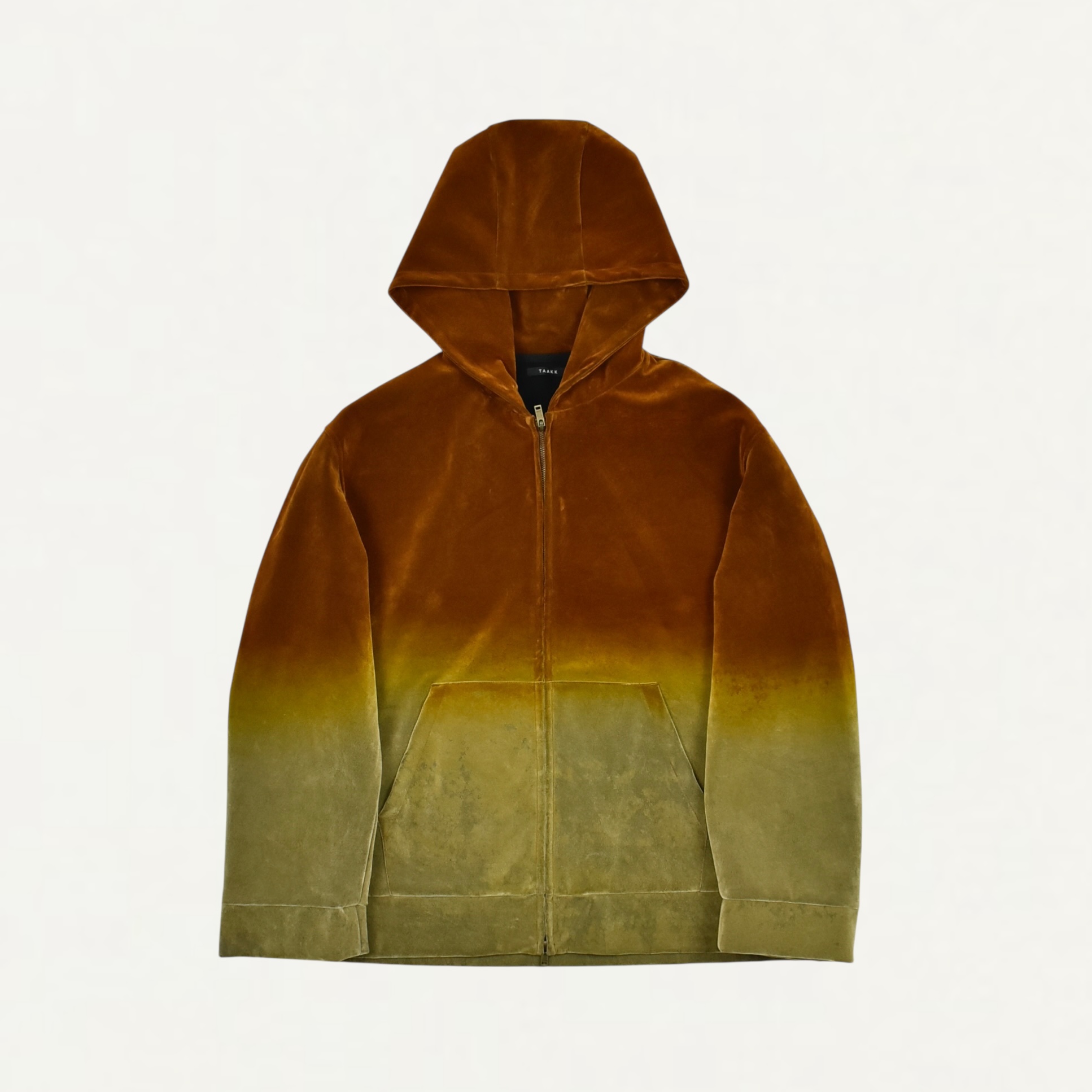 TAAKK Gradation Pile Hoodie Orange[TA25AW-BL009]