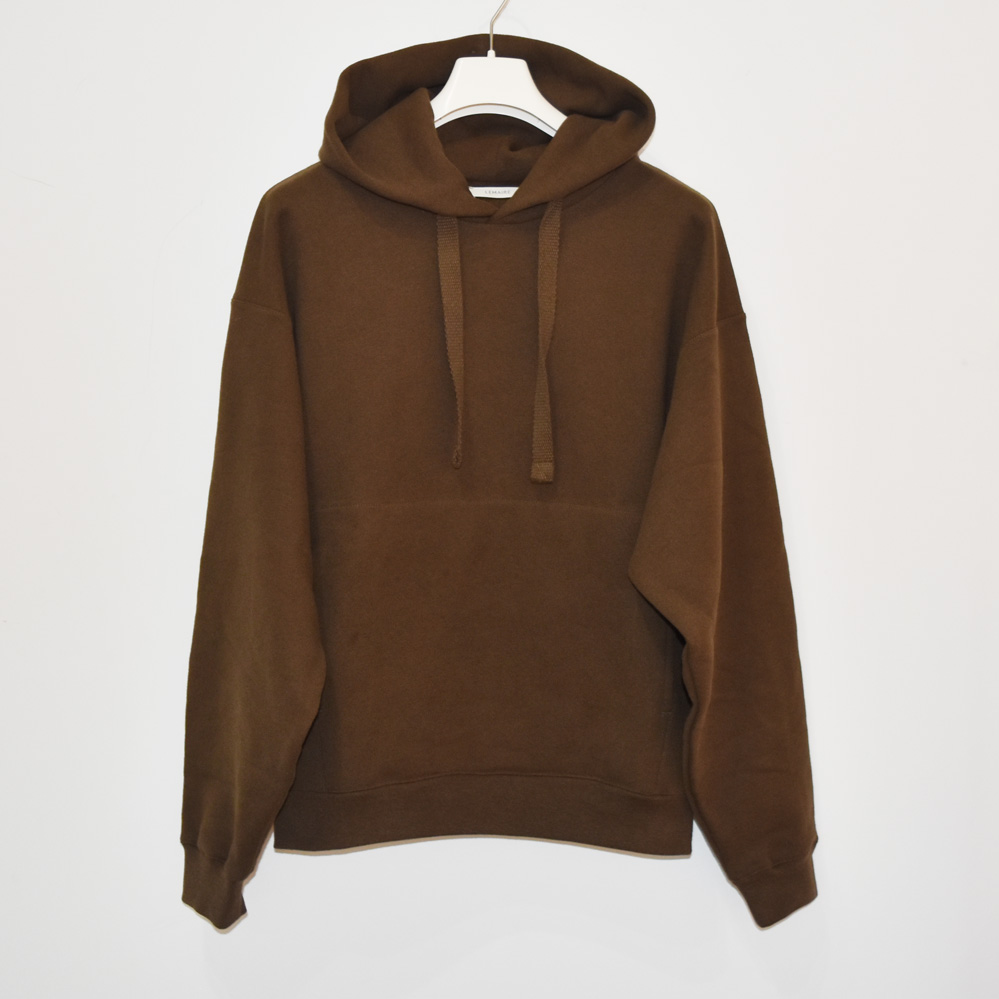 LEMAIRE HOODIE DARK TOBACCO[TO1111LJ1003]