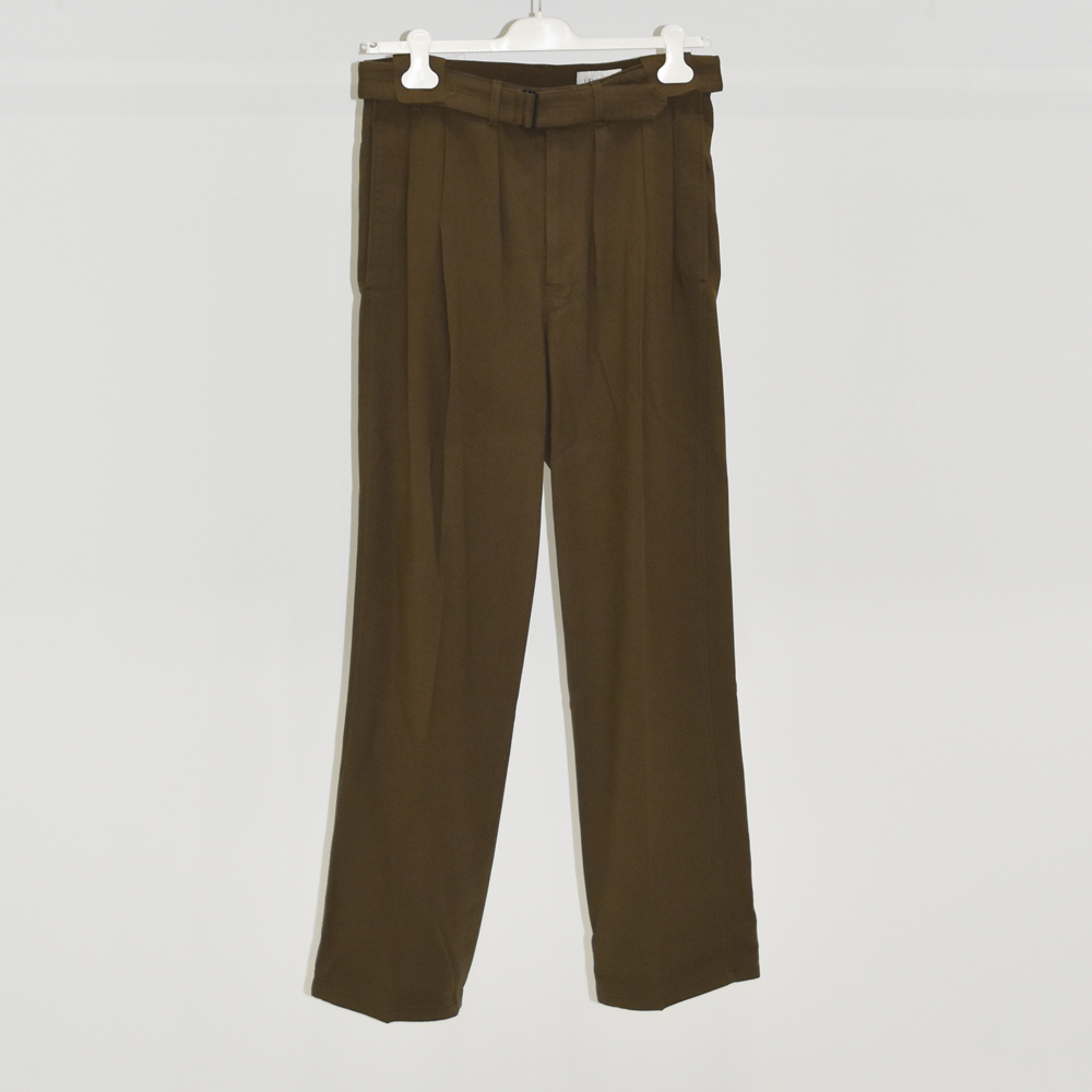 LEMAIRE LOOSE PLEATED PANTS[PA314 LF842-BR451]