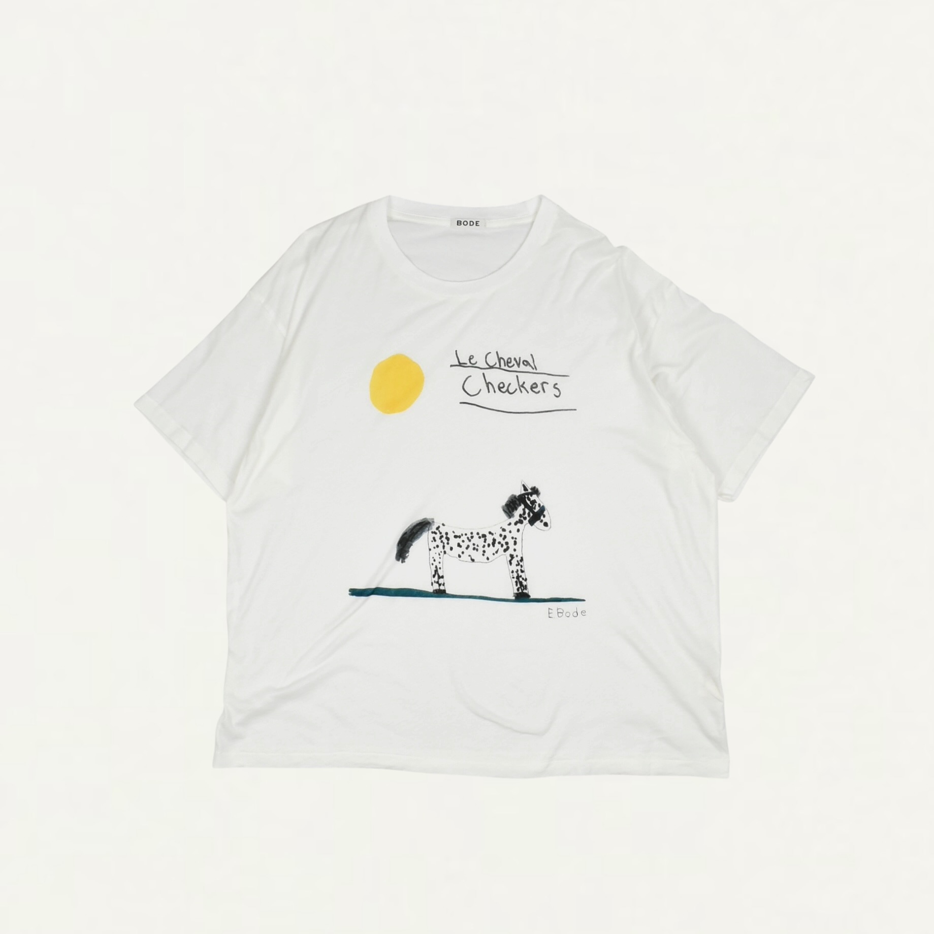 BODE Cheval Tee Cream[MRF26CS019]