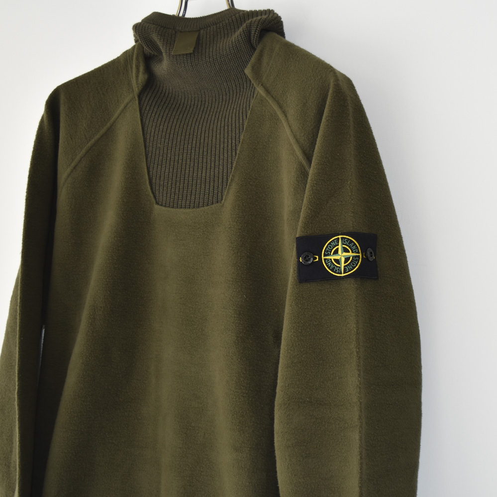STONE ISLAND スウェットインサイドアウトプルオーバー