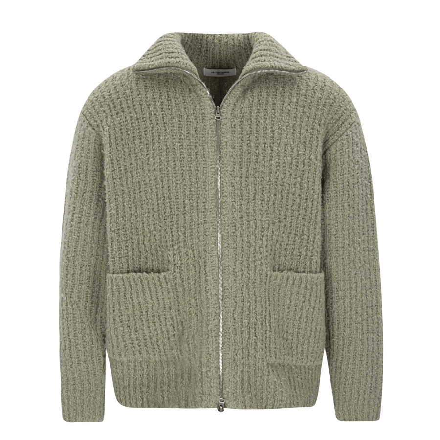 LE17SEPTEMBRE HOMME FRONT POCKET WOOL TWOWAY ZIP CARDIGAN