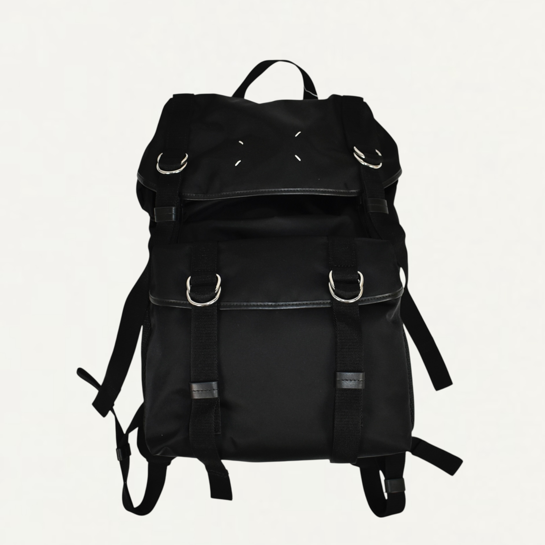 Maison Margiela High tech medium backpack Black[SB1WA0016]