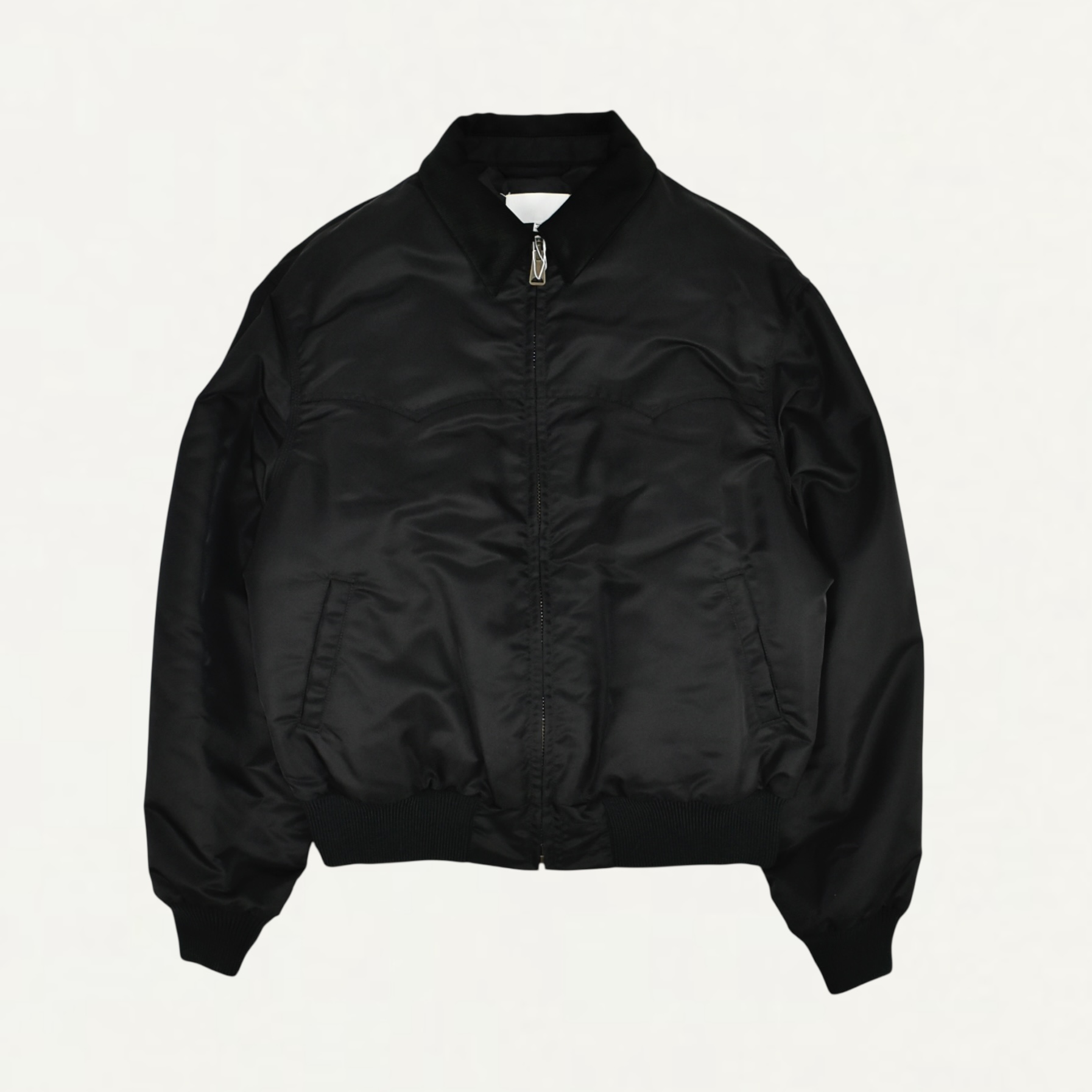 Maison Margiela Corduroy Collar Western Sports Jacket Black[S67AM0106]