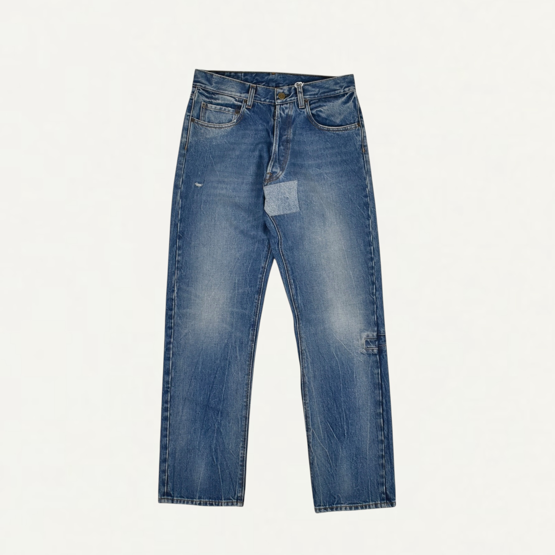 Maison Margiela Tapered leg jeans Vintage medium blue[S50LA0241]