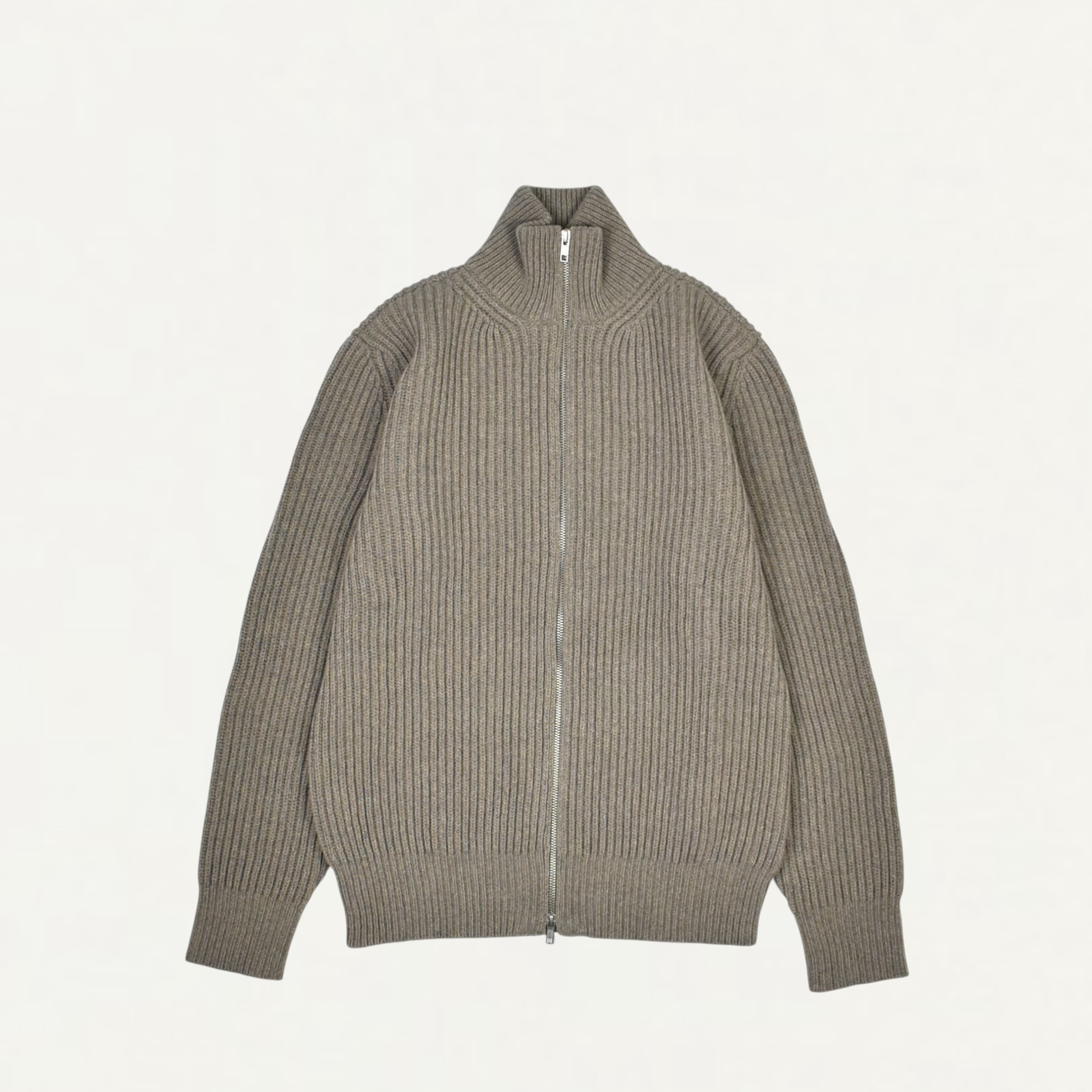 MM6 MAISON MARGIELA Ribbed knit jacket Nude[SH0AM0095]