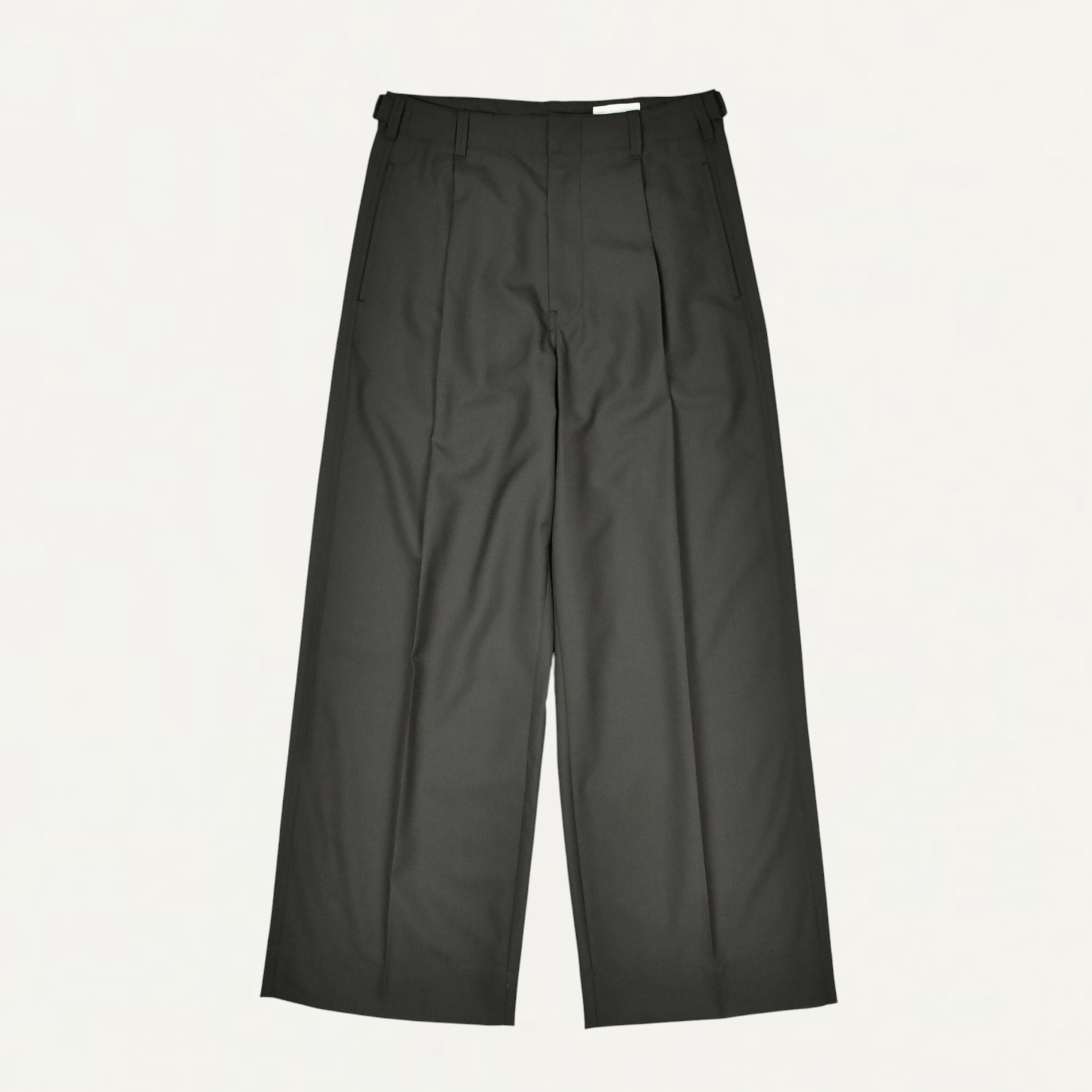 LEMAIRE SINGLE PLEAT TAILORED PANTS IN TROPICAL WOOL BLEND[PA1332 LF414]