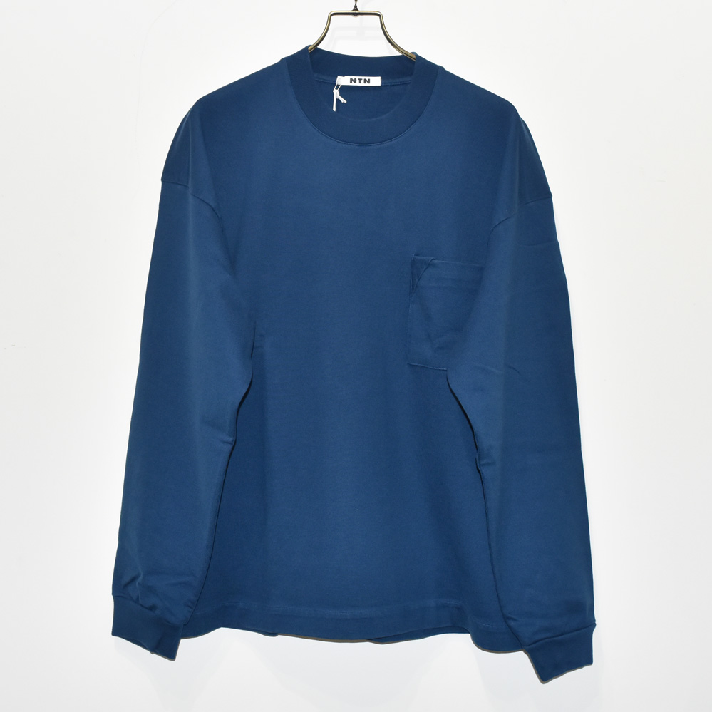 NTN BETA LONG SLEEVE T-SHIRT[MFW004022-DEEPSEA]