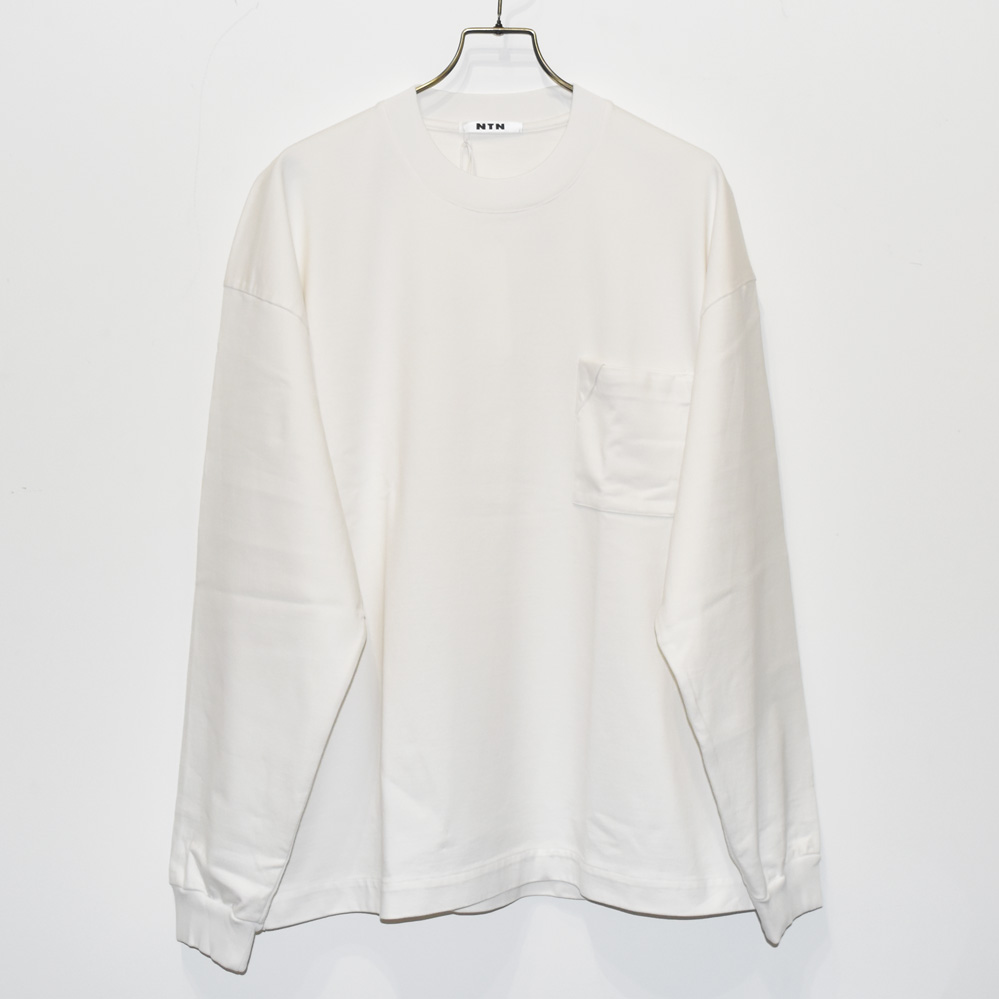 NTN BETA LONG SLEEVE T-SHIRT[MFW004022-WHT]