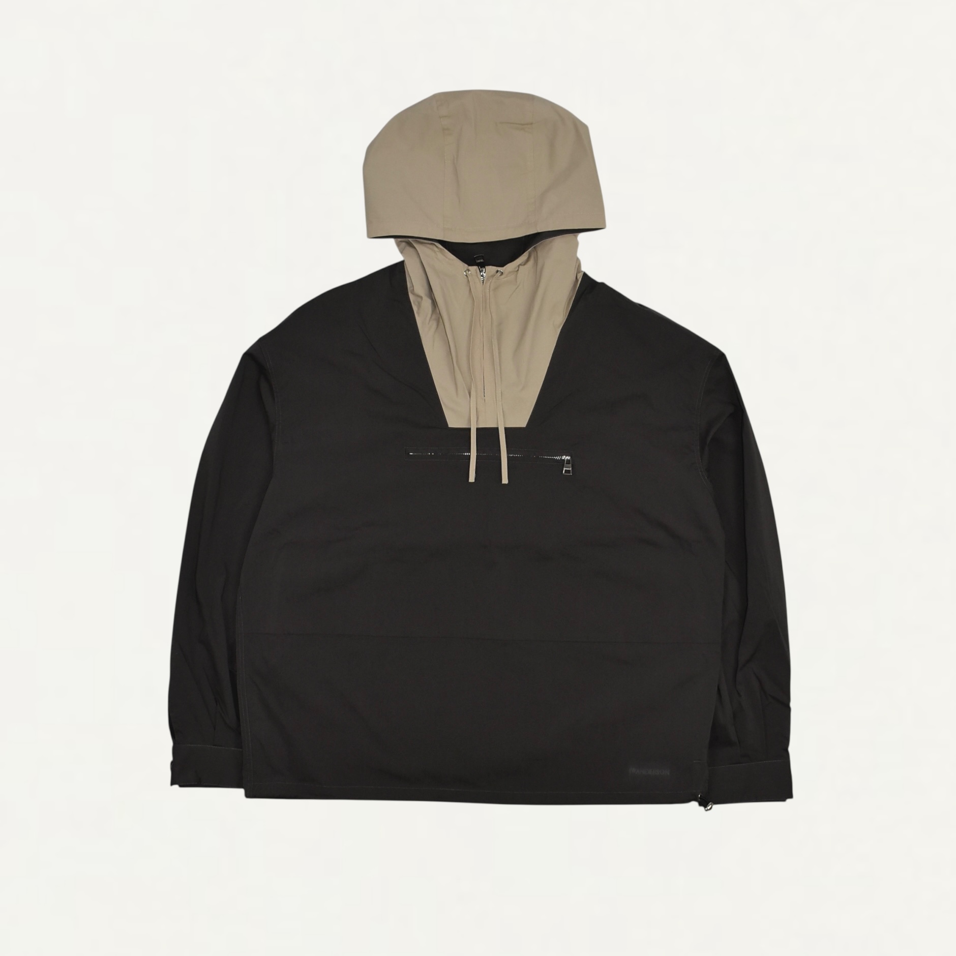 JW ANDERSON CONTRAST HOOD ANORACK CHARCOL[JK0392-PG1838]