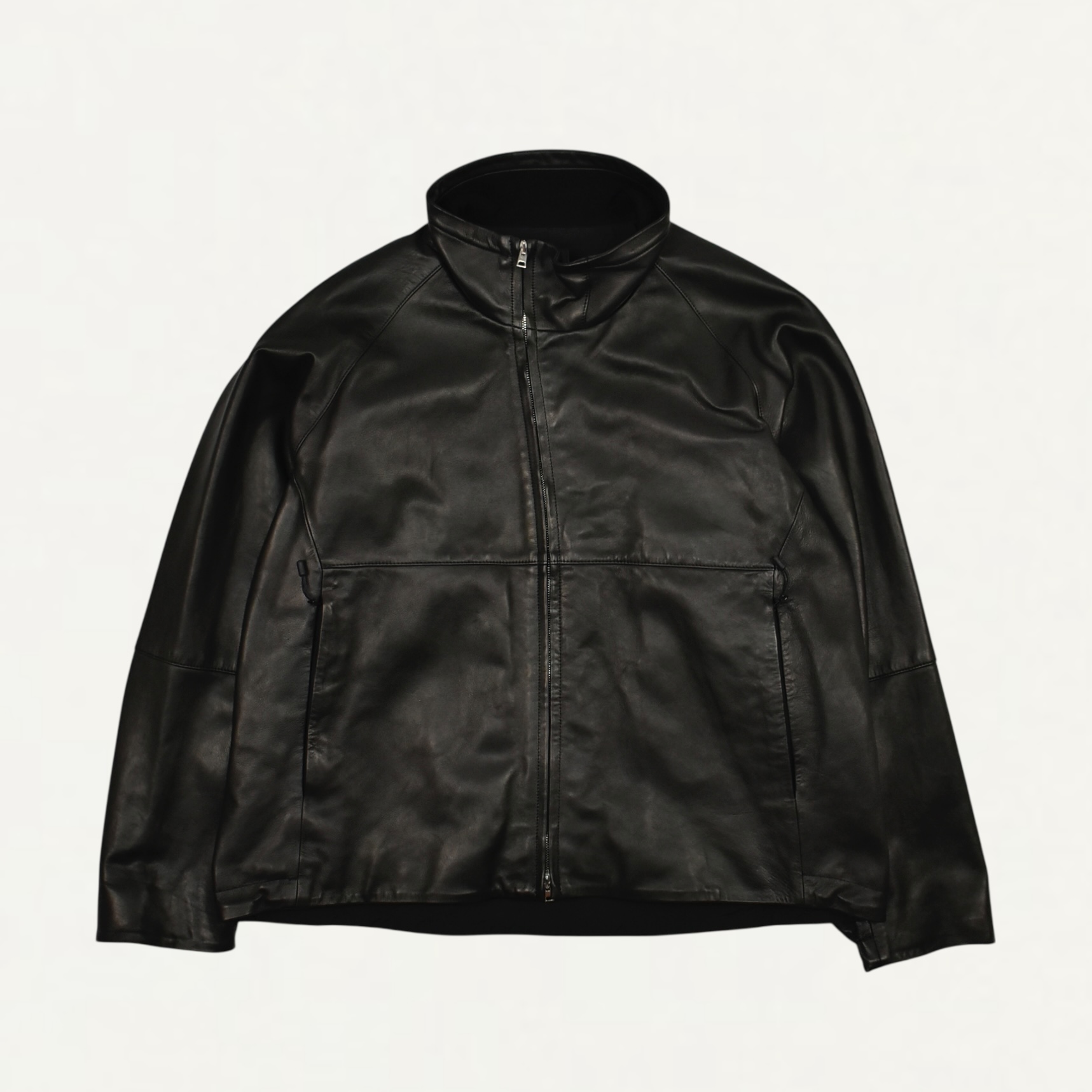 NTN BETA LEATHER JACKET BLACK[N005-035112]