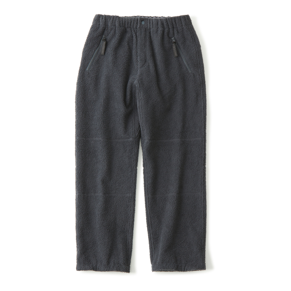 WM x WILD THINGS BOA FLEECE PANTS-Charcoal