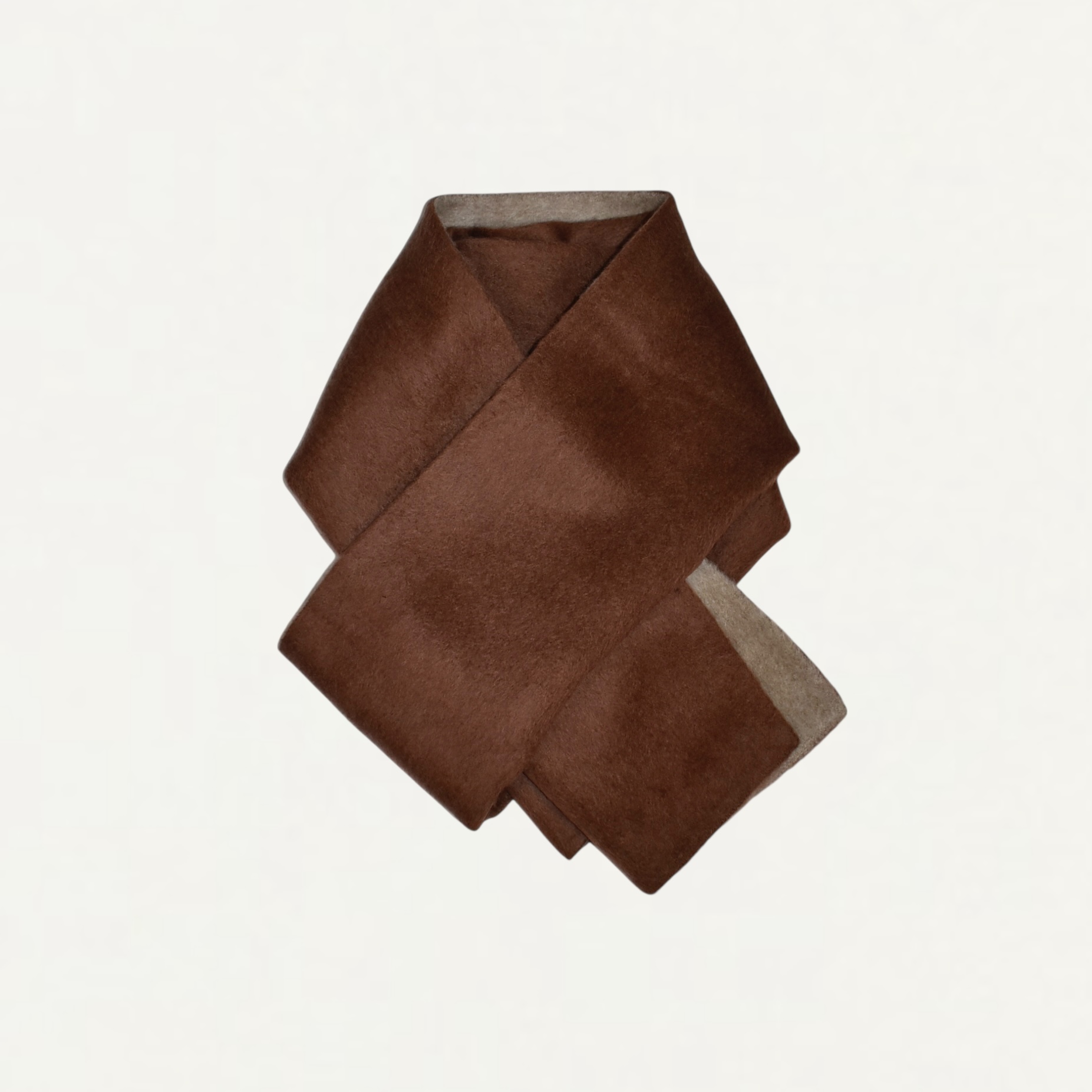 Colbo Scarf Double Face Redwood Wool[AC013-128]